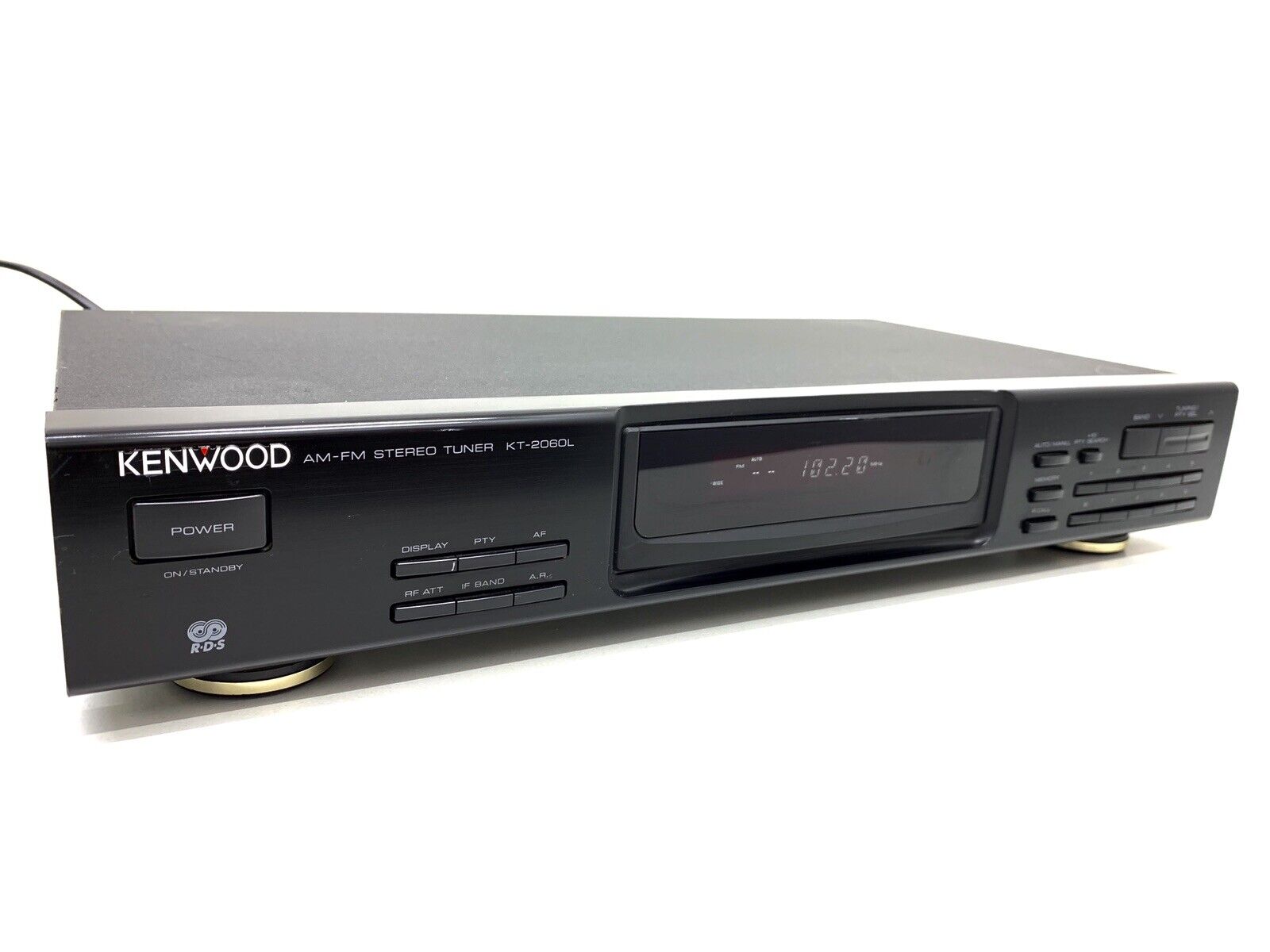 KENWOOD KT-2060L FM MW LW Digital Stereo SYNTHESIZER Tuner Vintage 1994 Like New