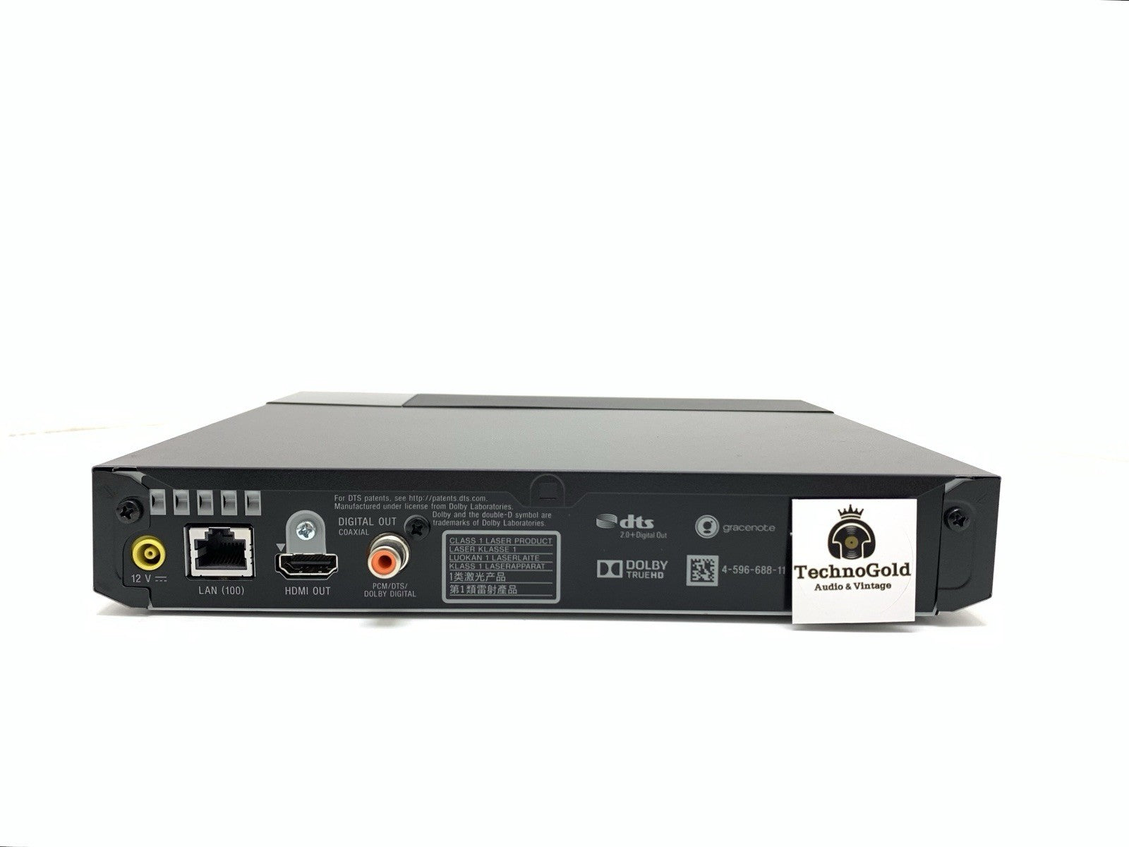 SONY BDP-S3700 Blu-Ray 4K CD DVD Disc Player +REMOTE Multi Region WORK Good Look
