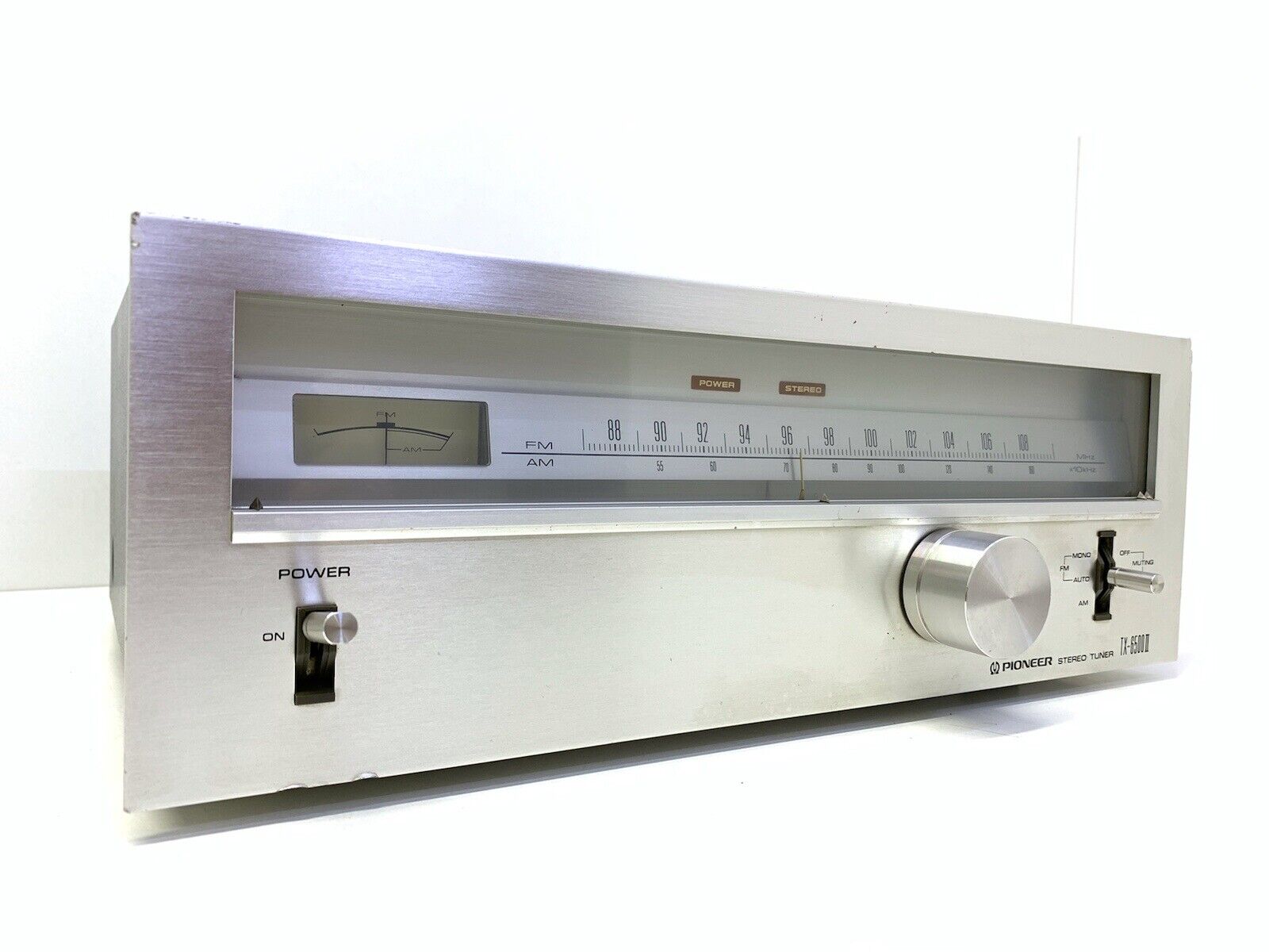 PIONEER TX-6500 II AM/FM Stereo Analogue Tuner Vintage 1976 Hi Fi WORK Good Look