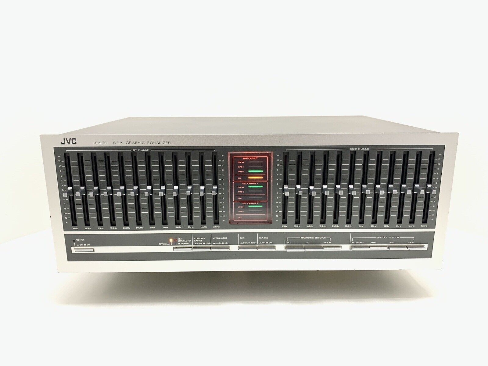 JVC SEA 70 Stereo Graphic Equalizer 12 Bands Hi End Vintage 1980 Work Good Look