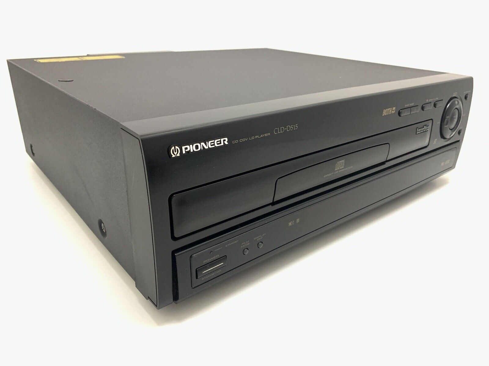 PIONEER CLD D515 CD LD Laser Disc Player 2 SIDEs Vintage PAL NTSC Work Good Look