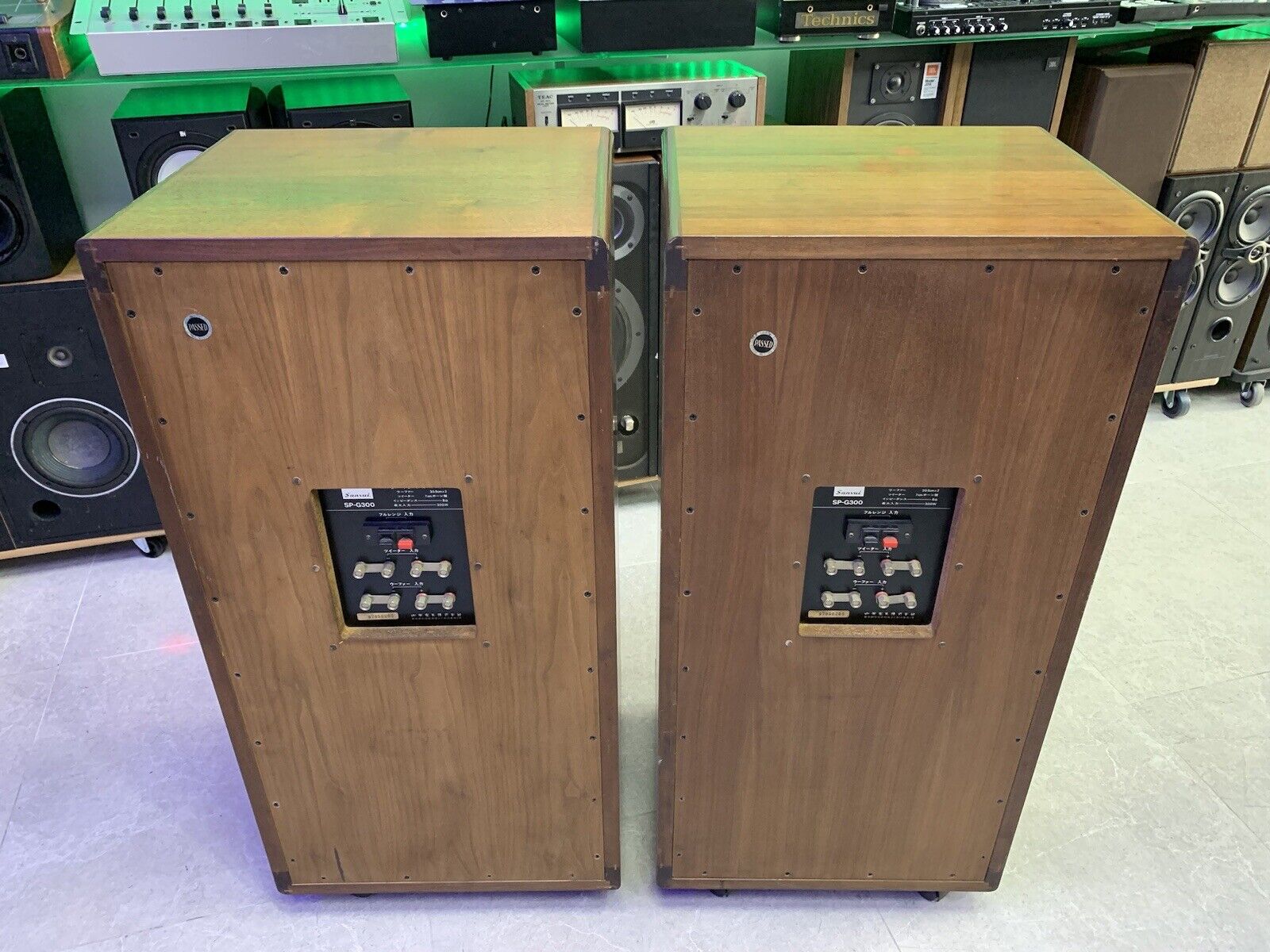 サンスイ 【 C 】直219 Sansui SP-G300 スピーカーペア サンスイ