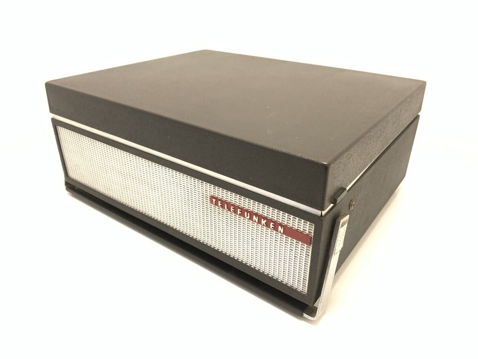 TELEFUNKEN M 201TS Tape Reel to Reel 4 Track 7" Vintage 1967 WORK Good Look