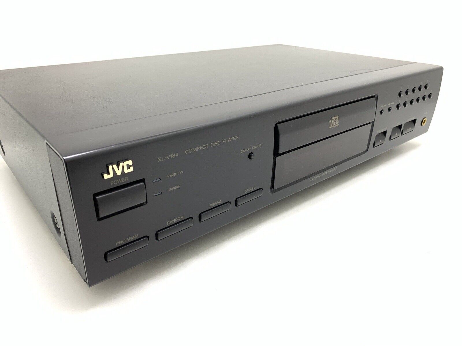 JVC XL-V184 Hi Fi Digital CD Compact Disc Player Vintage 1993 Working Good Look