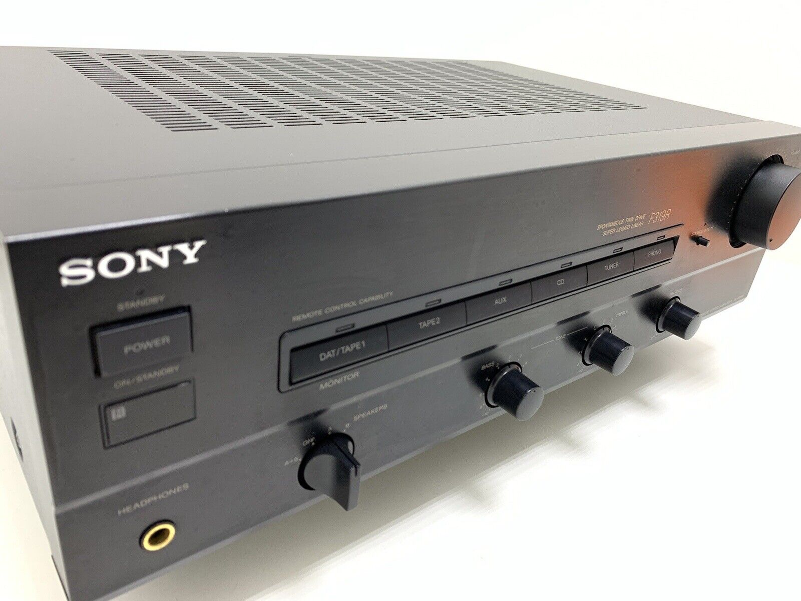 SONY TA-F319R Integrated Stereo Amplifier 40+40 WRMS Vintage 1992 WORK Good Look