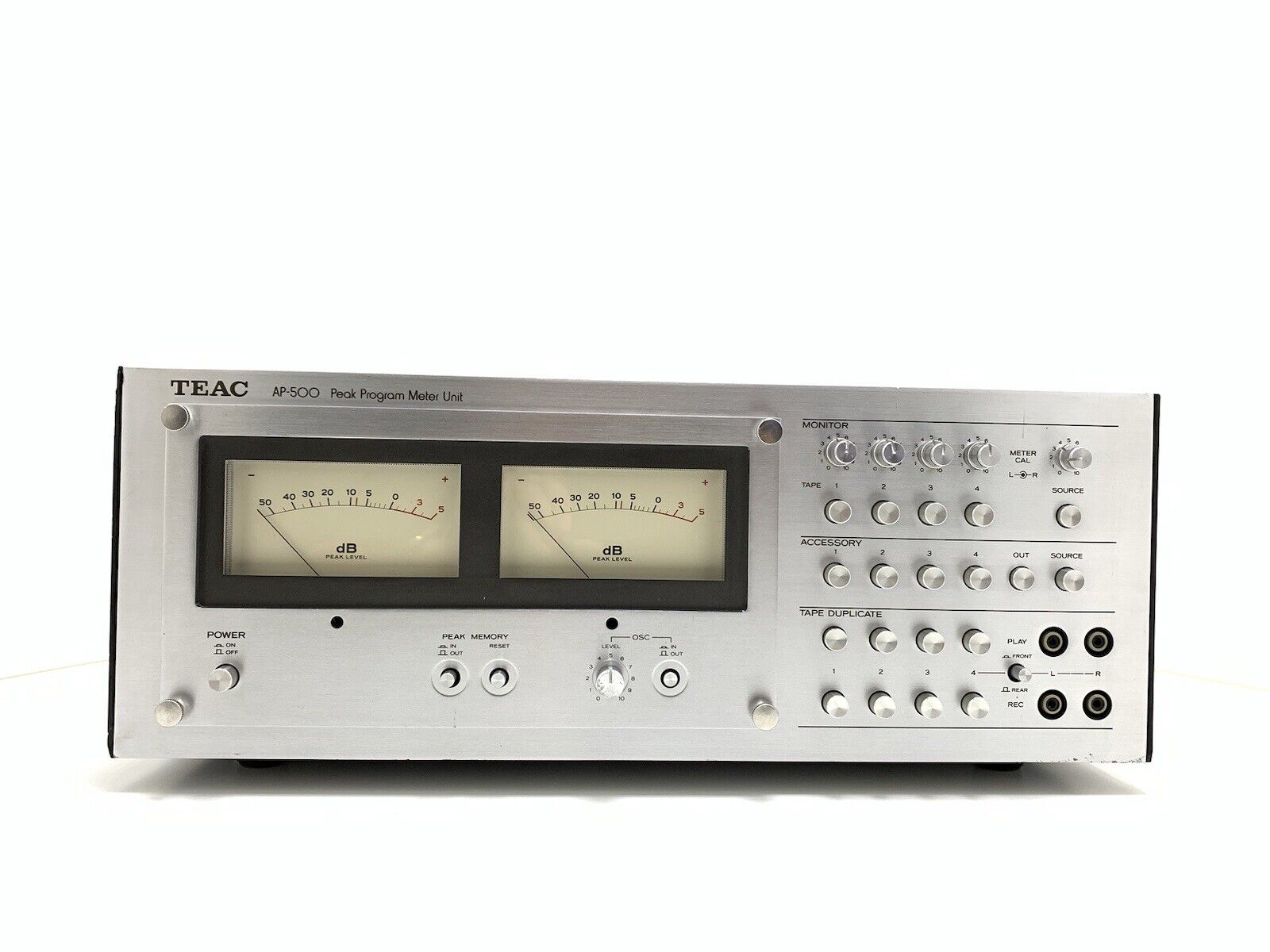 TEAC AP-500 Very RARE Peak Program Meter Unit Vintage 1977 Hi End WORK Good Look