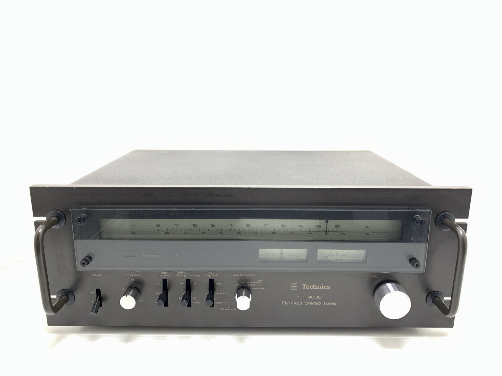 TECHNICS ST 9600 AM/FM Stereo Tuner Classic Hi Fi Vintage 1977 Working Good Look