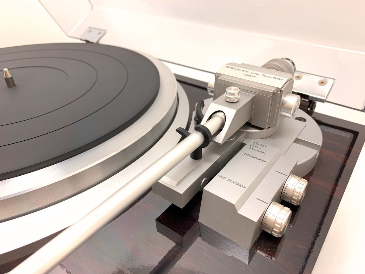 DENON DP 59M Turntable Quartz PLL Direct Drive HiEnd Vintage 1984 WORK Good Look
