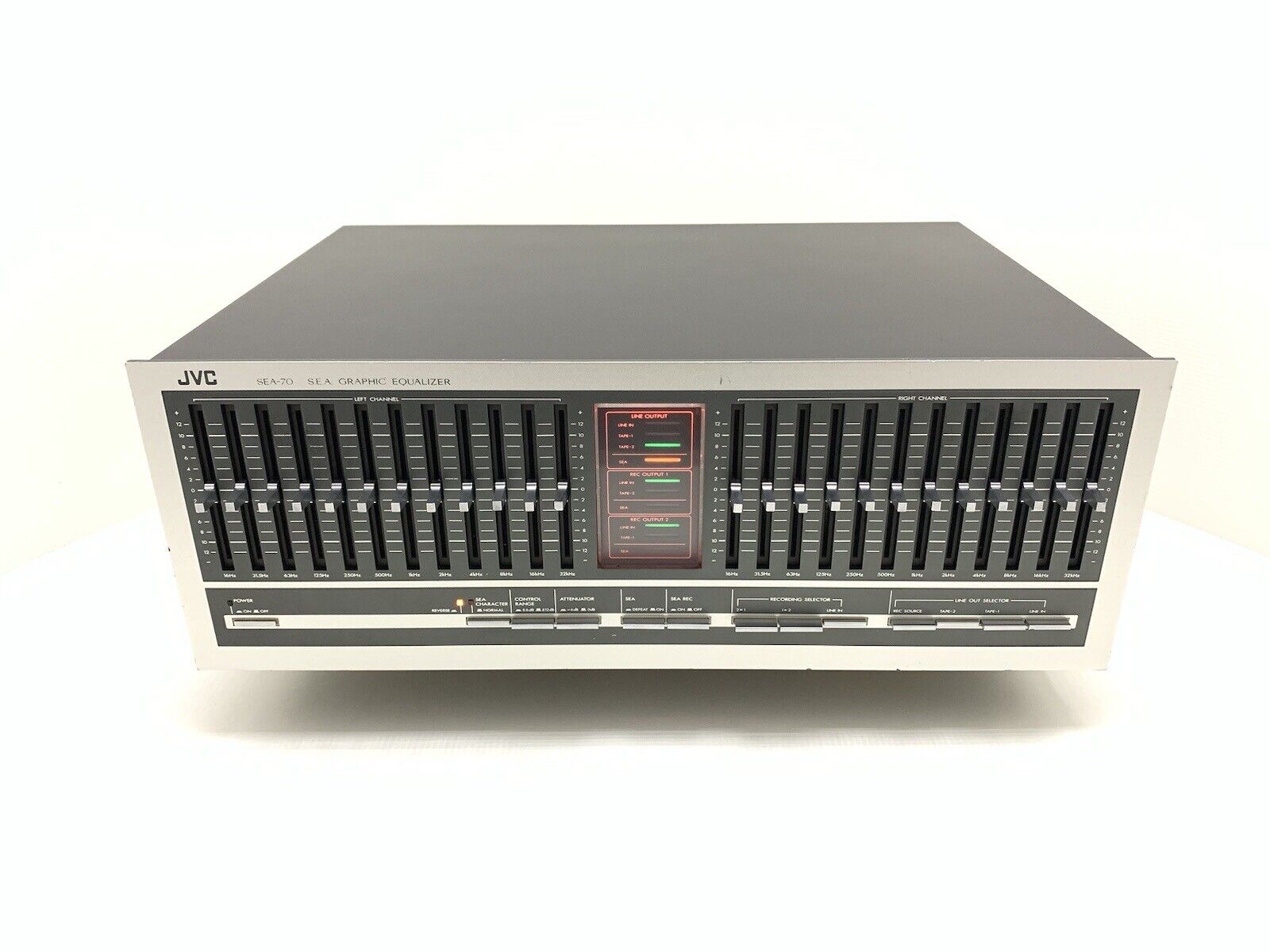 JVC SEA 70 Stereo Graphic Equalizer 12 Bands Hi End Vintage 1980 Work Good Look