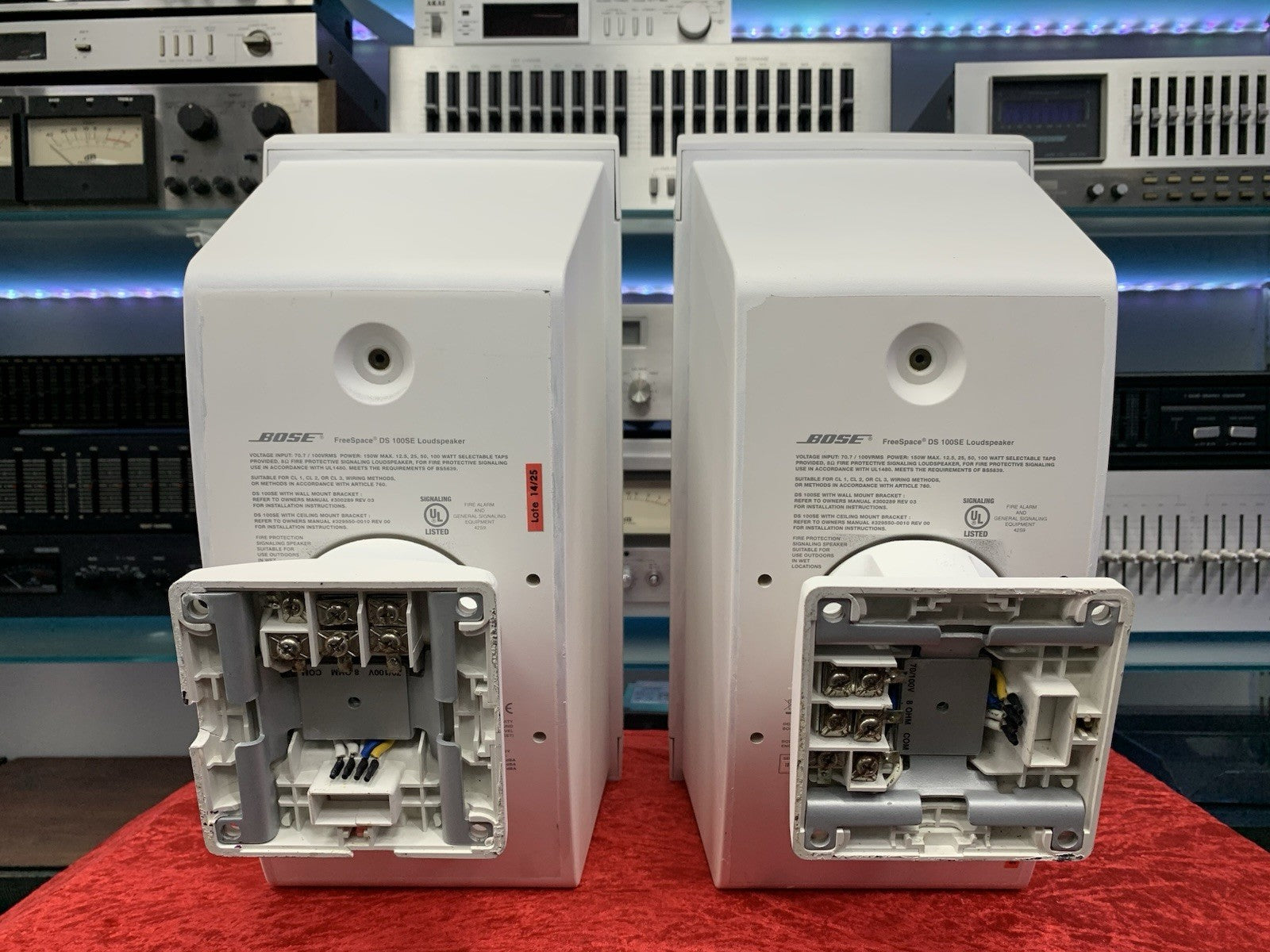 BOSE DS 100SE Free Space Commercial PRO Speaker 2Way 100Watts RMS WORK Good Look