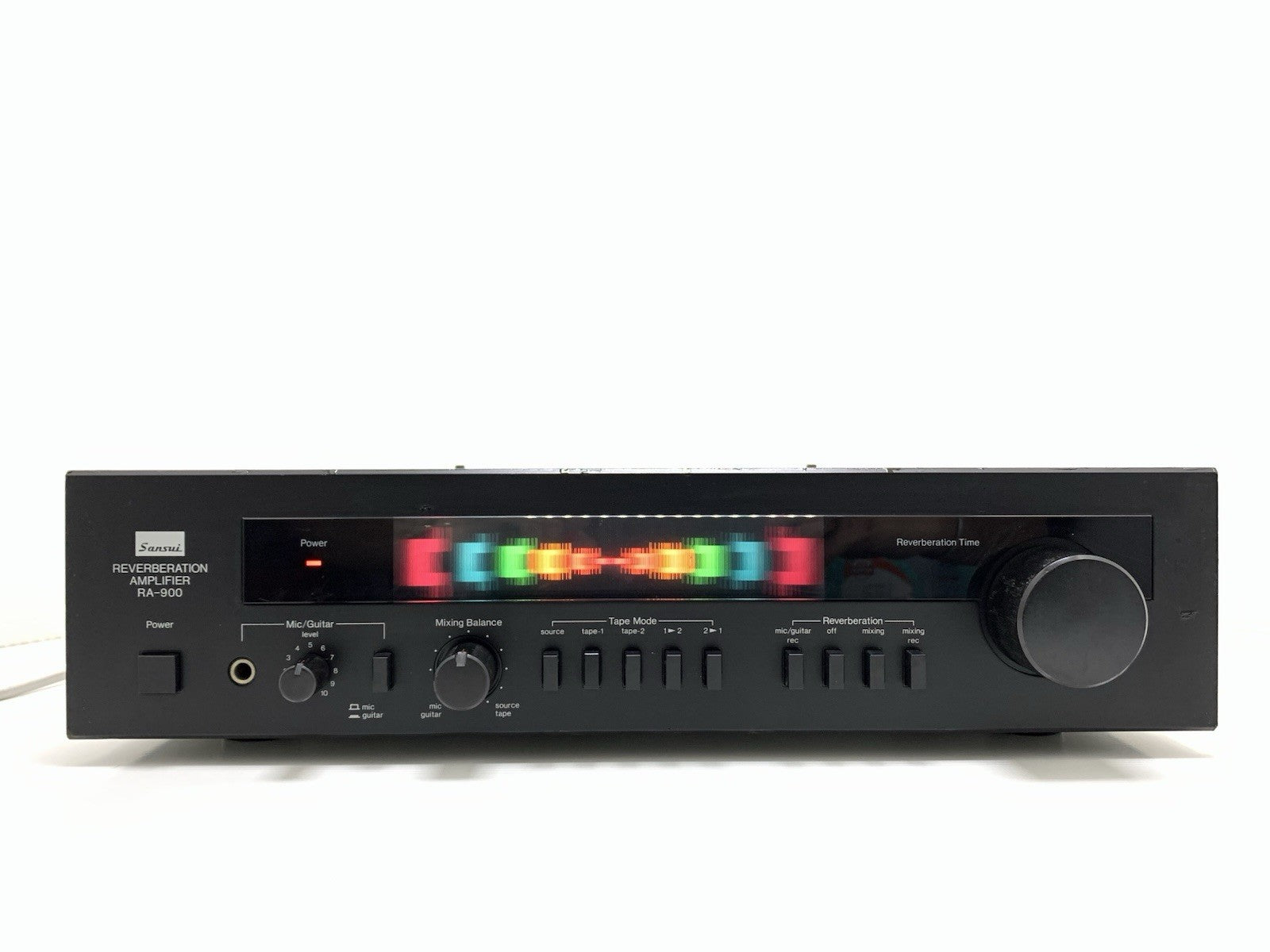 SANSUI Stereo REVERBERATION AMPLIFIER RA 900 Vintage 1980 Work PERFECT Good Look