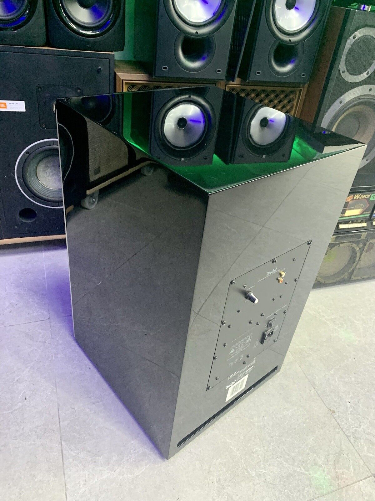 TEUFEL SubWoofer L 5200 SW Speaker 500 Watts RMS High End Work Germany Good Look