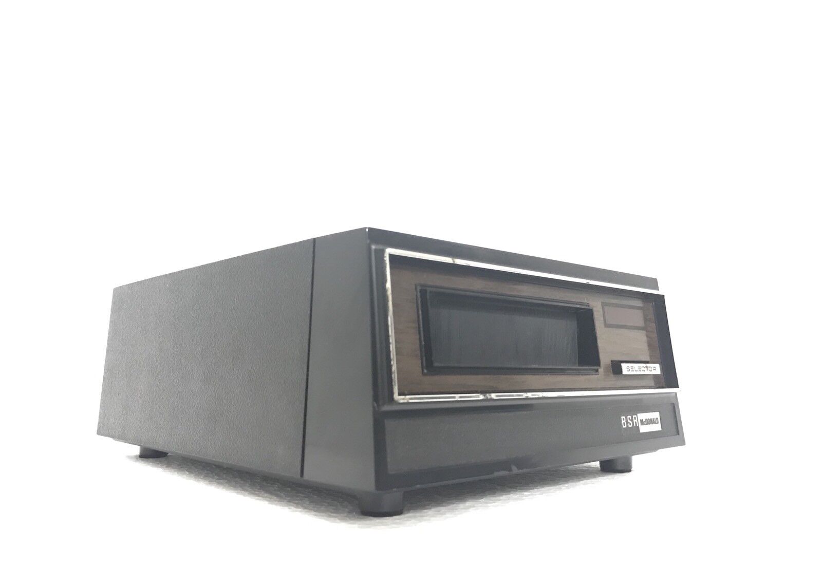 BSR McDONALD TD 8S Stereo 8-Track Playback Deck Vintage Working 220 V Good Look