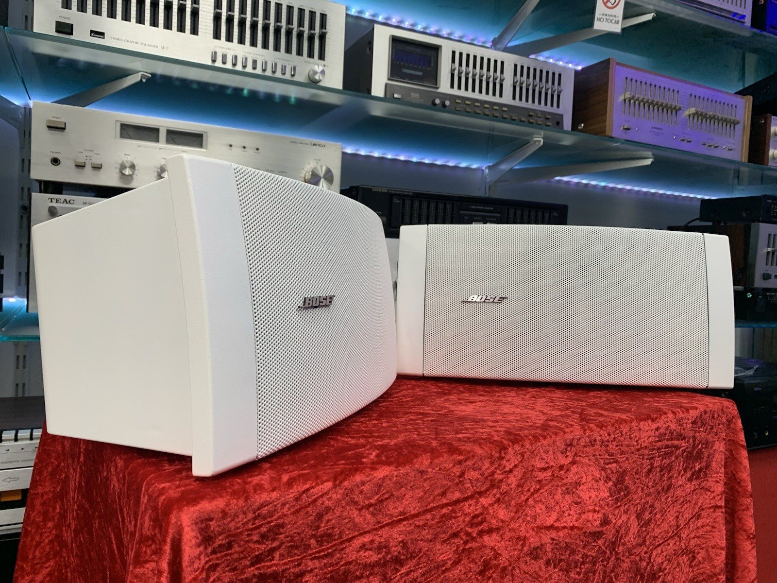 BOSE DS 100SE Free Space Commercial PRO Speaker 2Way 100Watts RMS WORK Good Look