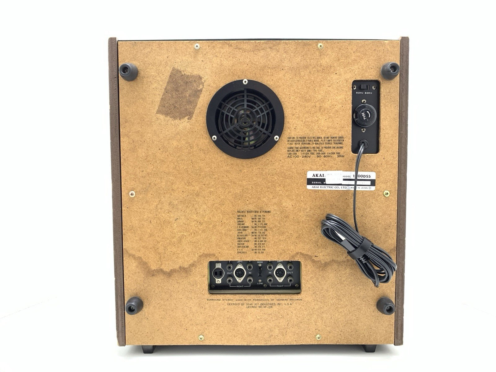 AKAI 1800 DSS Reel to Reel + 8Track 4 Channel 7