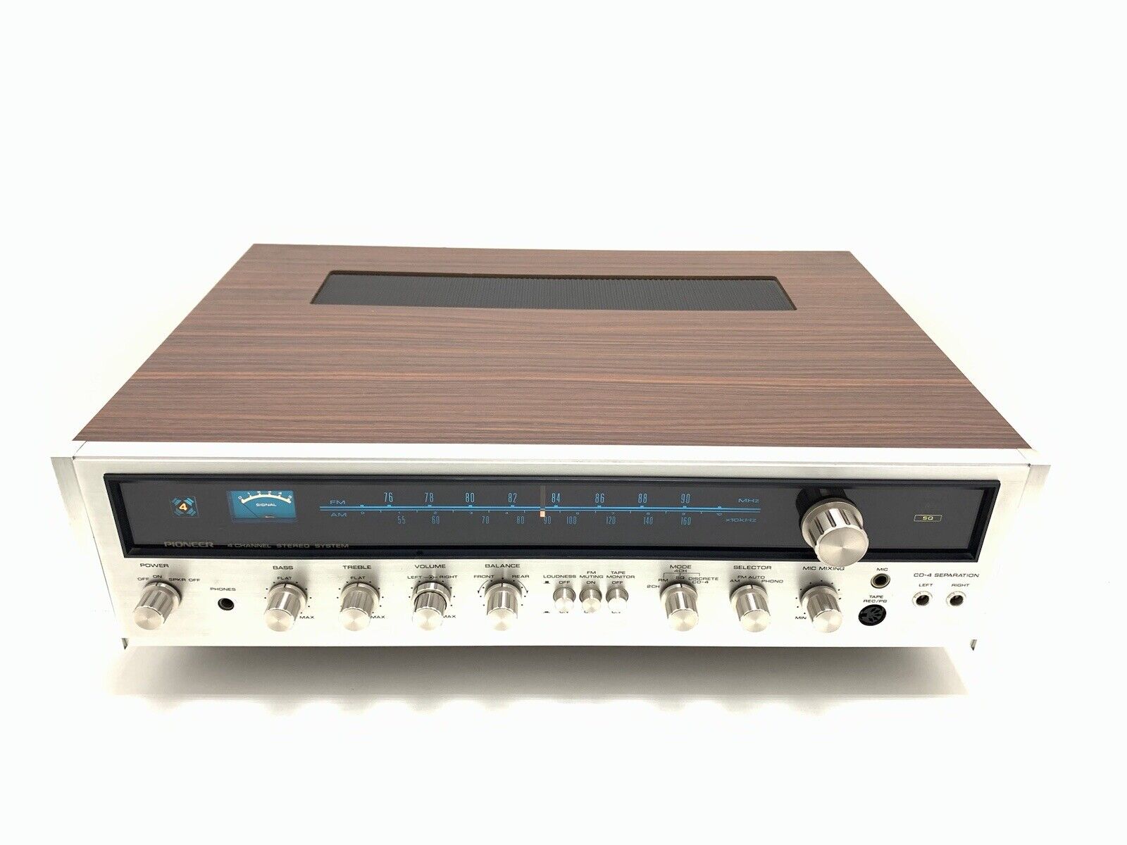 PIONEER 4 Channel Stereo Receiver ED-110 Very RARE Vintage 1973 Work Good Look