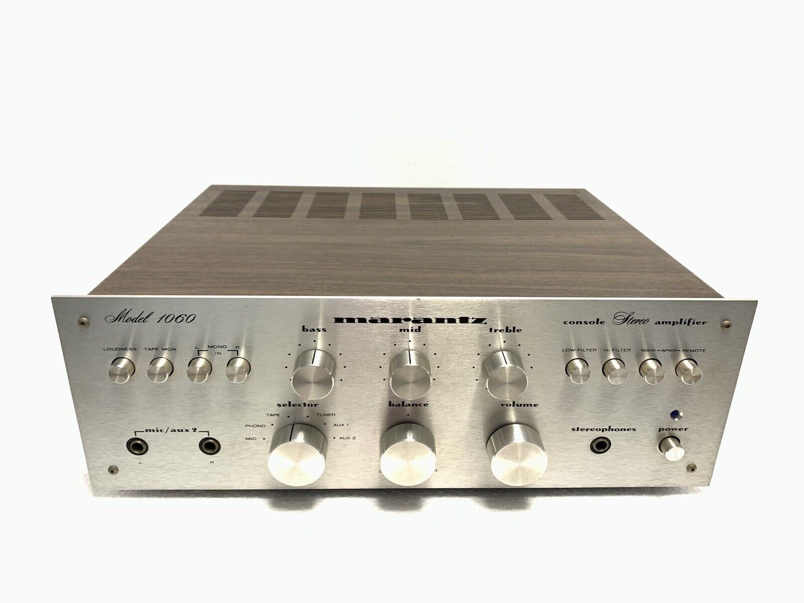 MARANTZ 1060 Stereo Integrated Amplifier Vintage 1971 WORK PERFECT Like New