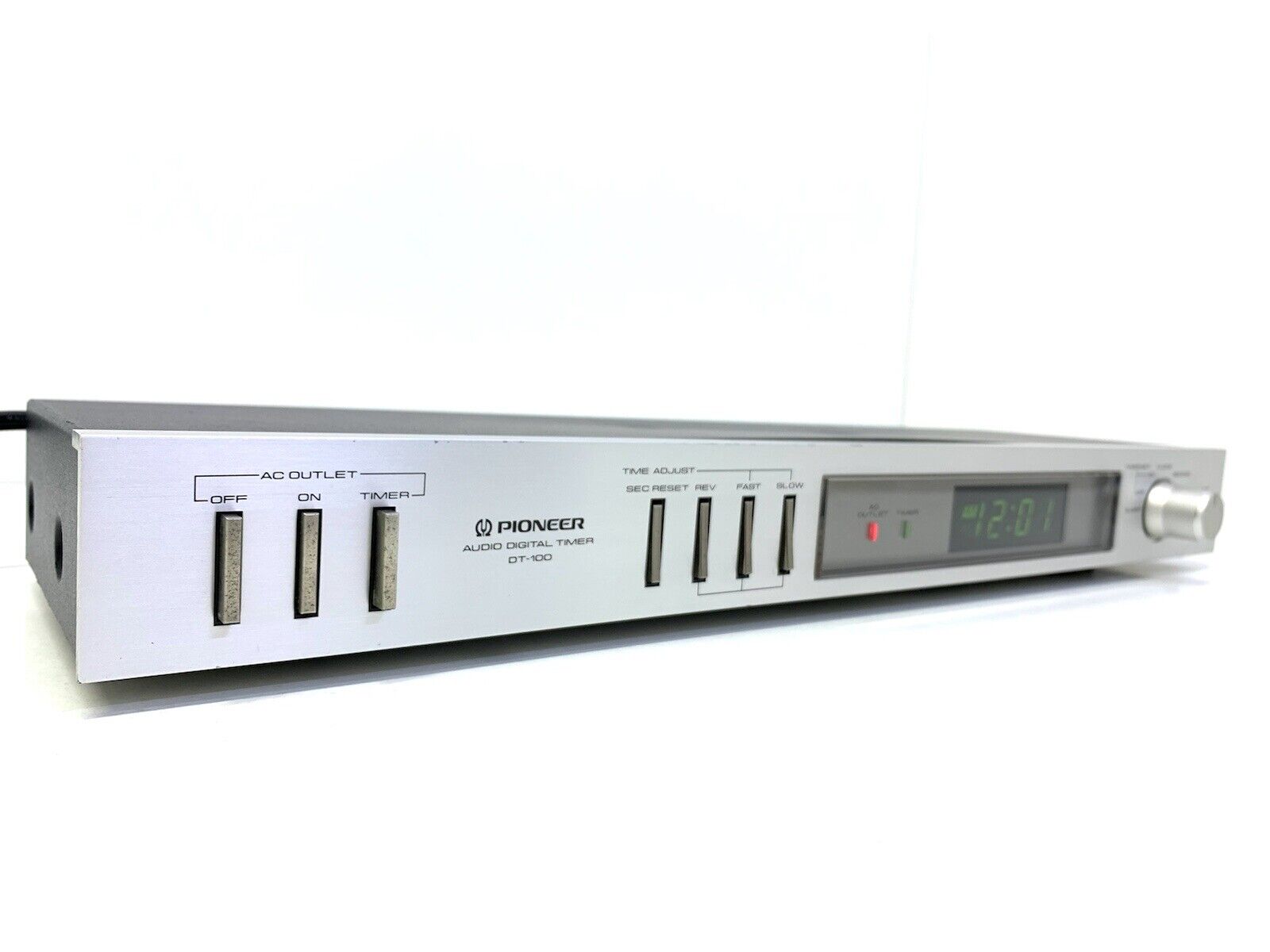PIONEER DT-100 Audio Digital Timer RARE JAPAN Vintage Refurbished WORK 220Volt