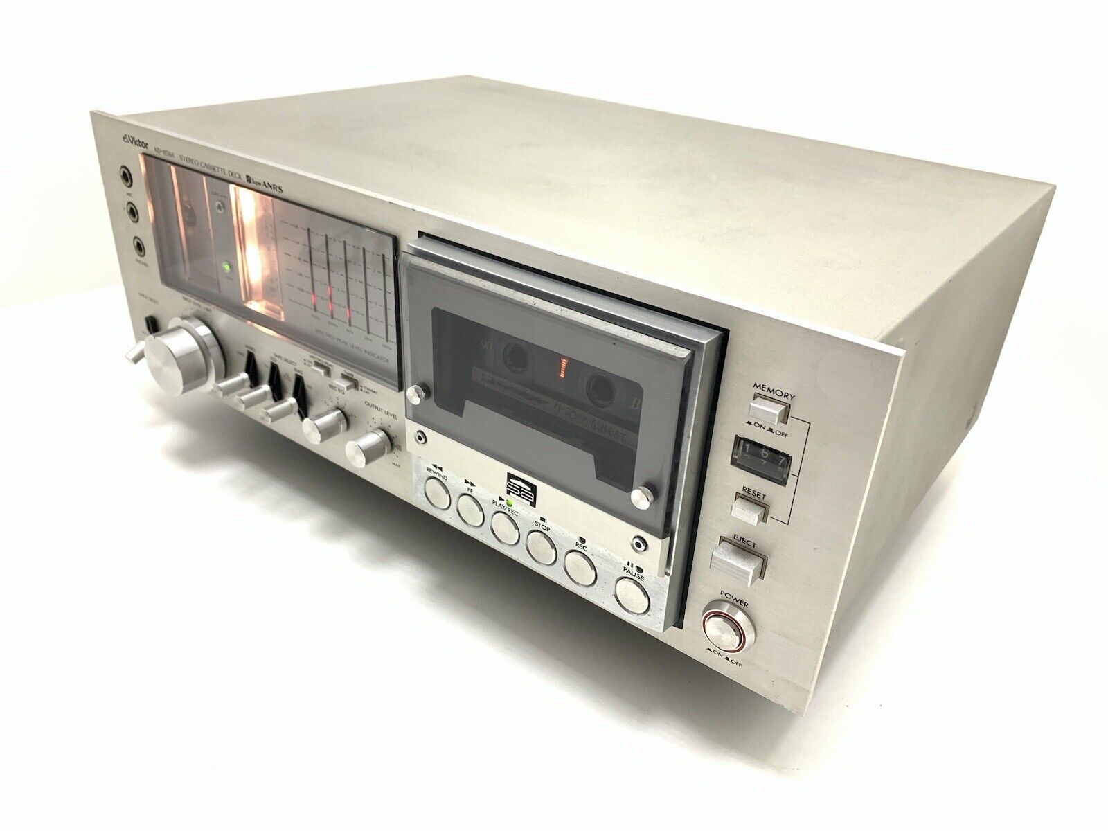 JVC VICTOR KD-85 SA Hi End Stereo Cassette TAPE Deck Vintage 1978 WORK Good Look
