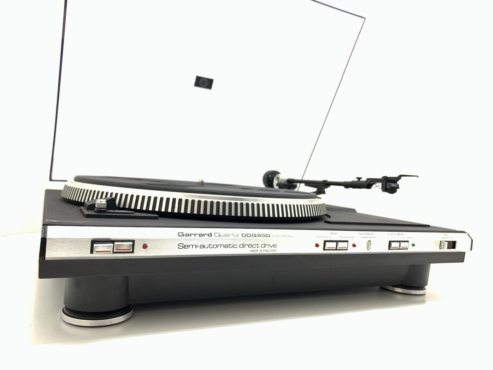 GARRARD DDQ 650 Turntable Direct Drive 2 Speeds Semi Automatic Vintage Good Look