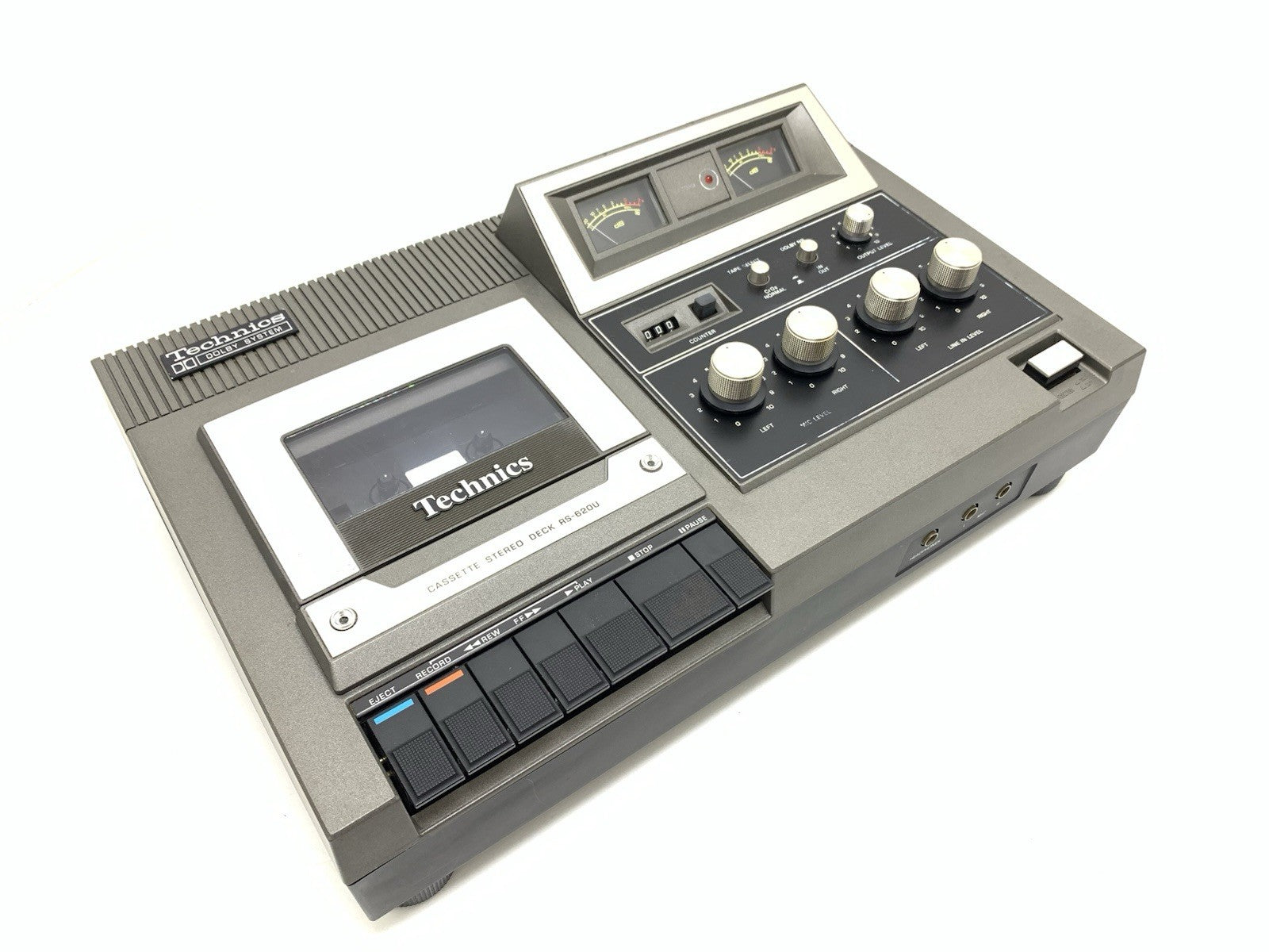 TECHNICS RS 620U Stereo Cassette Tape Deck 2 Head Vintage 1976 Working Good Look