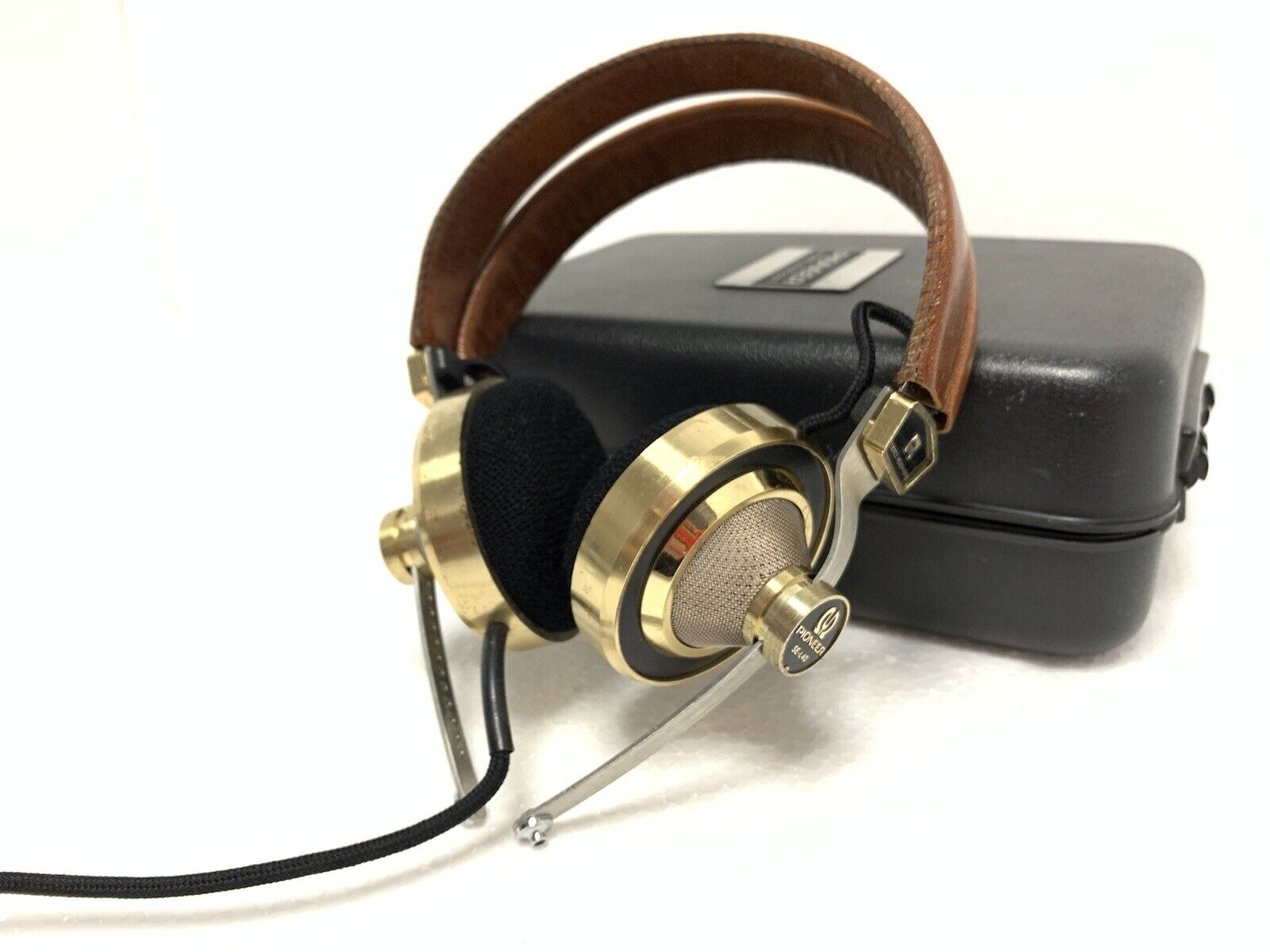 PIONEER SE-L40 Very Rare Headphones Vintage 1972 Good Look Hi End Work Perfect
