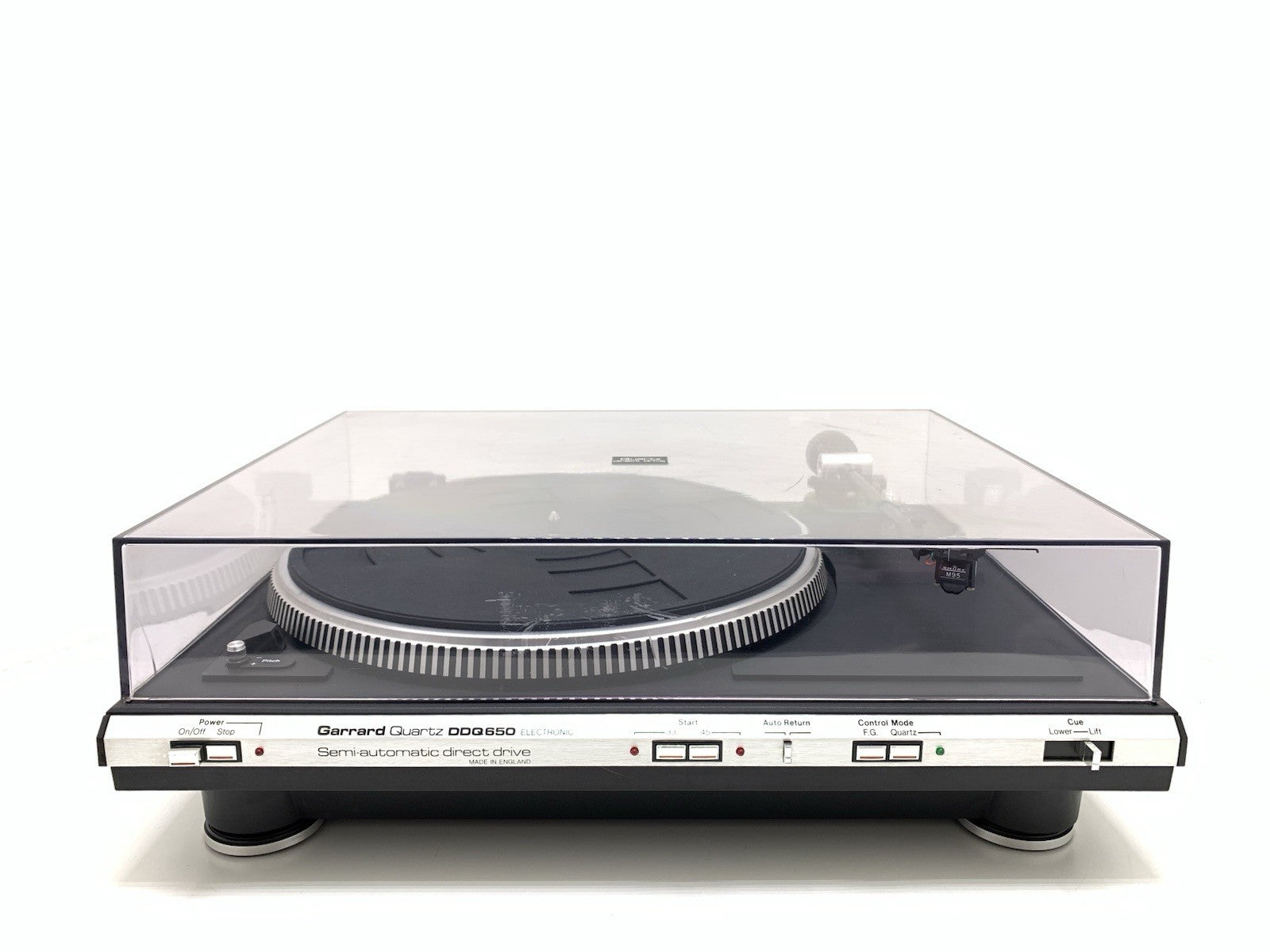 GARRARD DDQ 650 Turntable Direct Drive 2 Speeds Semi Automatic Vintage Good Look