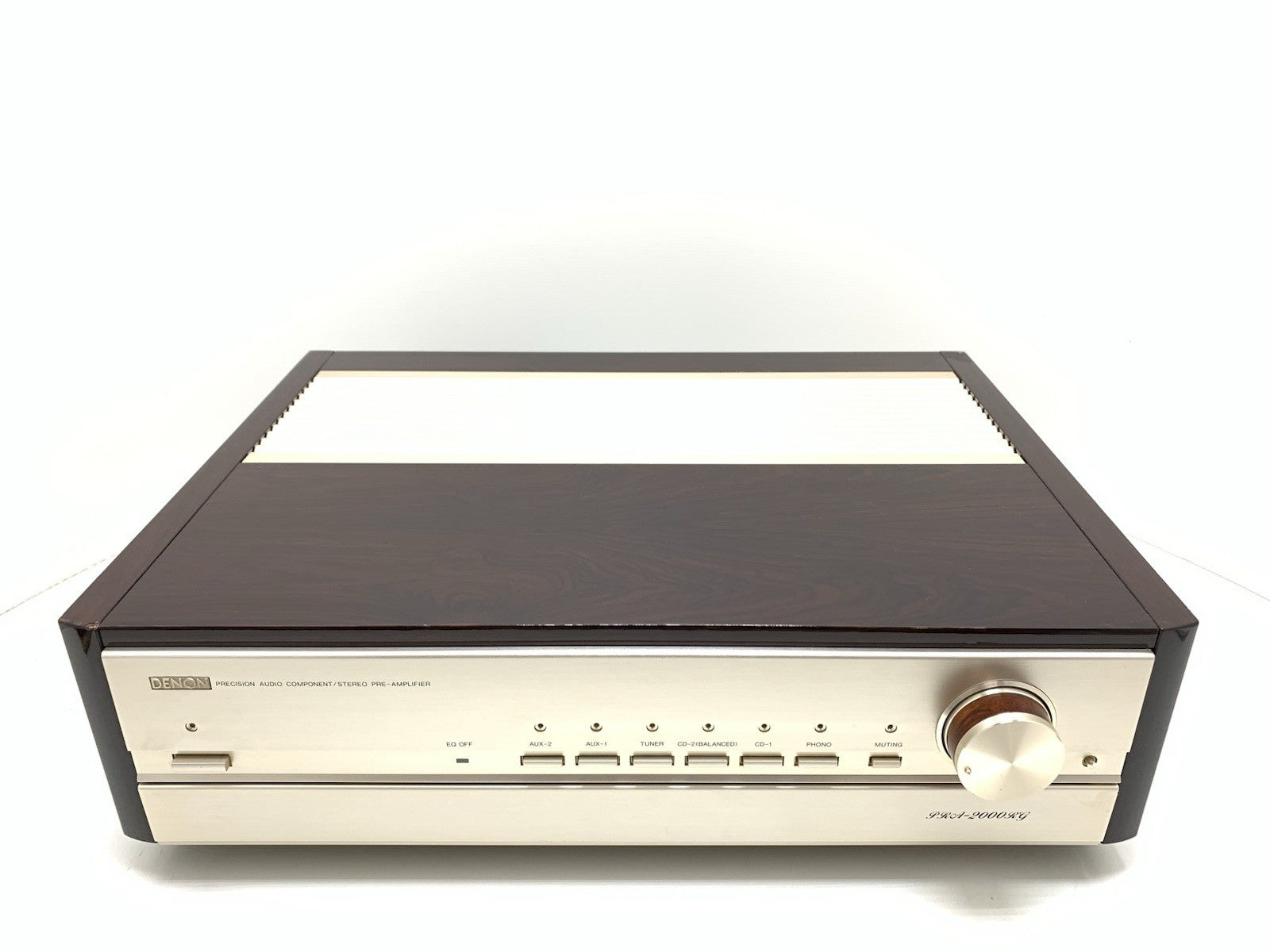 DENON PRA 2000RG Stereo Pre Amplifier Europe Version 220V Hi End WORK Good Look