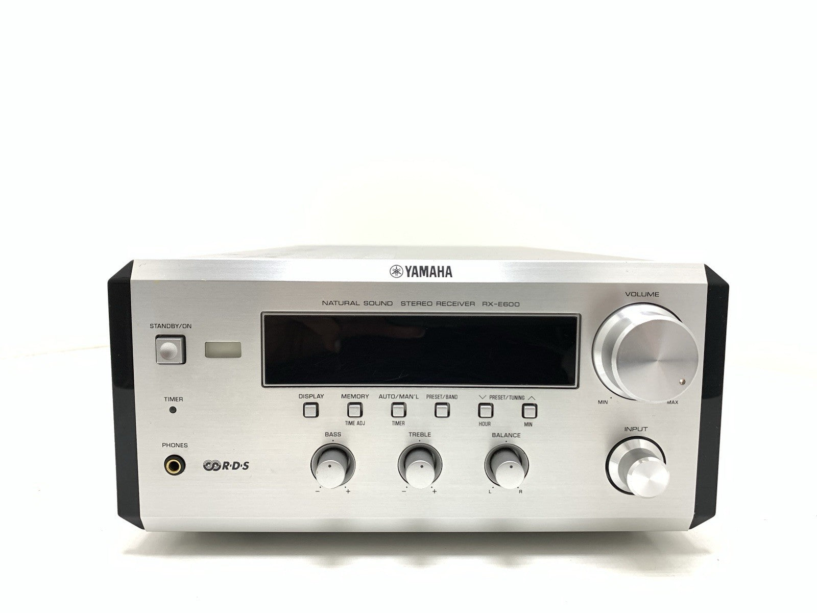 YAMAHA RX E600 AM/FM Stereo Receiver 2 X 60Watts RMS Vintage 2003 Work GOOD LOOK