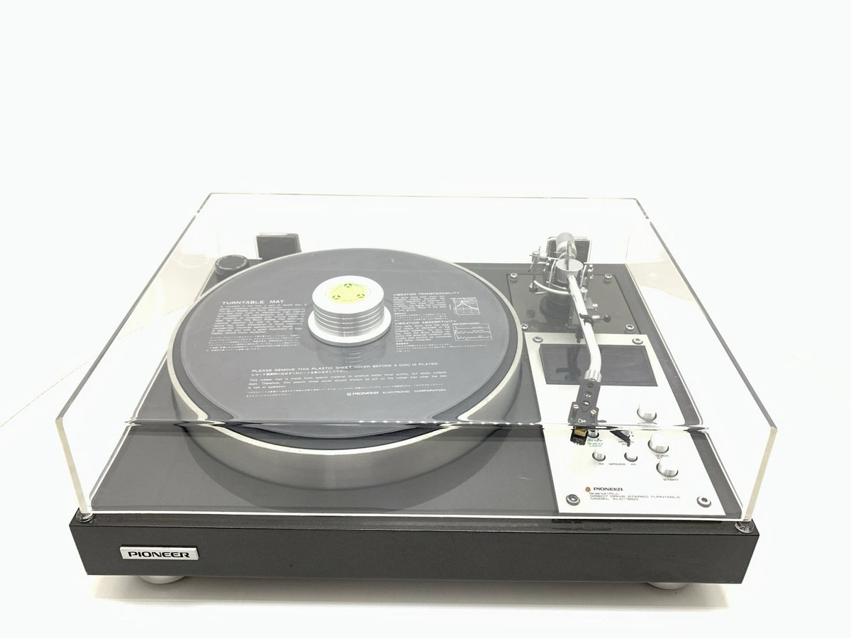 PIONEER XLC 1850 PLC 590 Direct Drive  Turntable SAEC Arm Work Hi End Good Look
