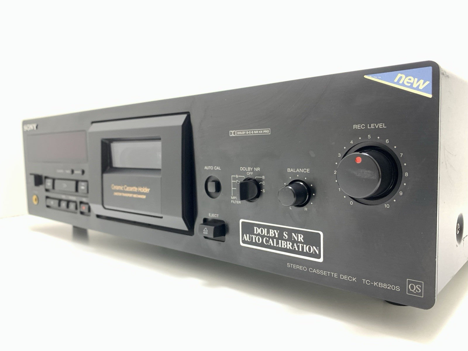 Sony TC KB820S QS Dolby S Audiophile Tape Deck Cassette High End WORK Good Look