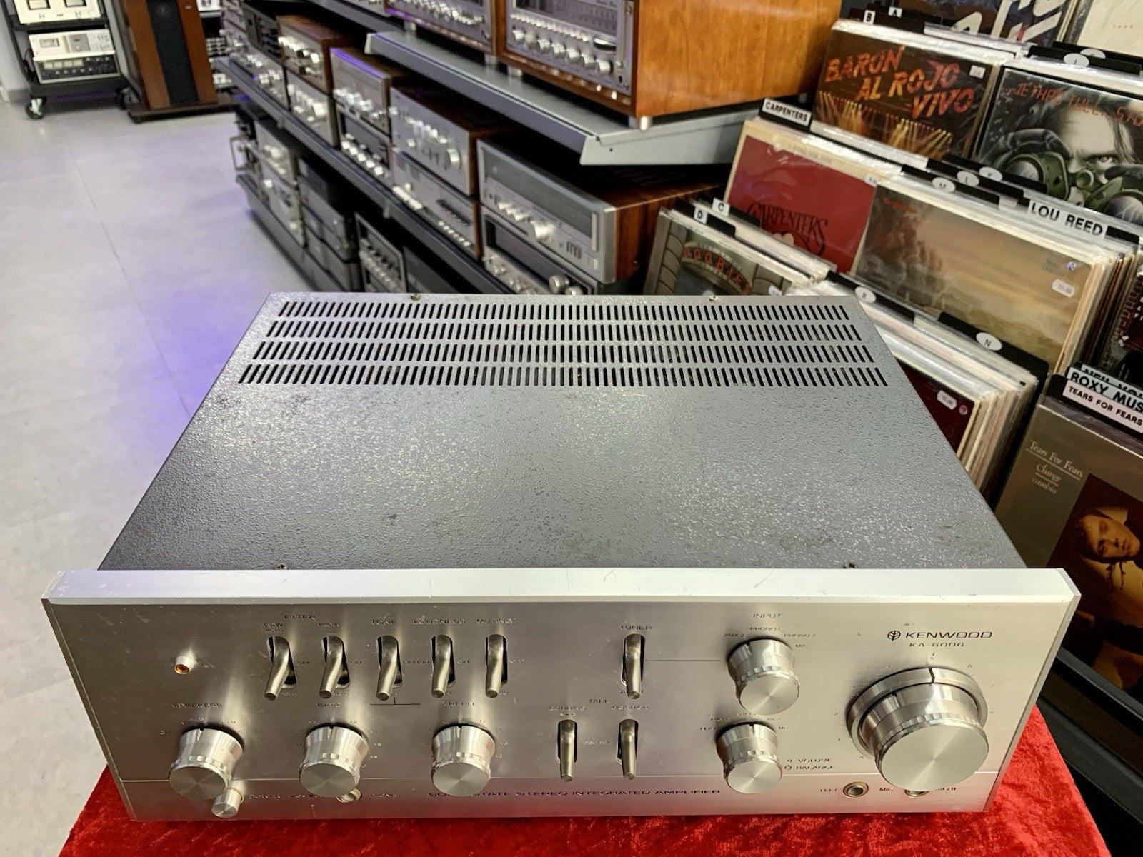 KENWOOD KA 6006 Integrated Stereo Amplifier 2X48 Watts RMS Vintage 1974 GoodLook