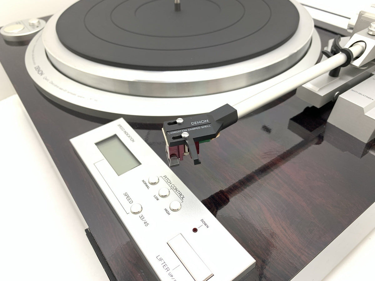 DENON DP 59M Turntable Quartz PLL Direct Drive HiEnd Vintage 1984 WORK Good Look