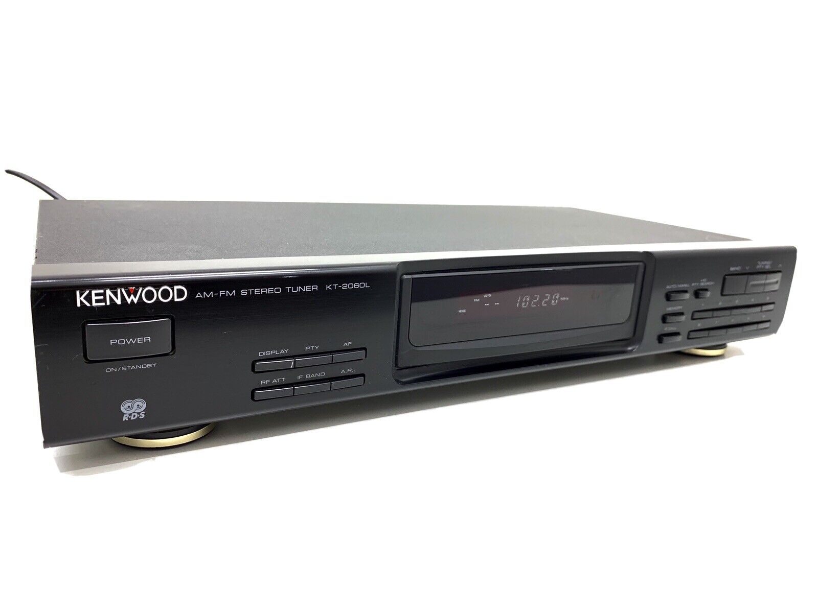 KENWOOD KT-2060L FM MW LW Digital Stereo SYNTHESIZER Tuner Vintage 1994 Like New