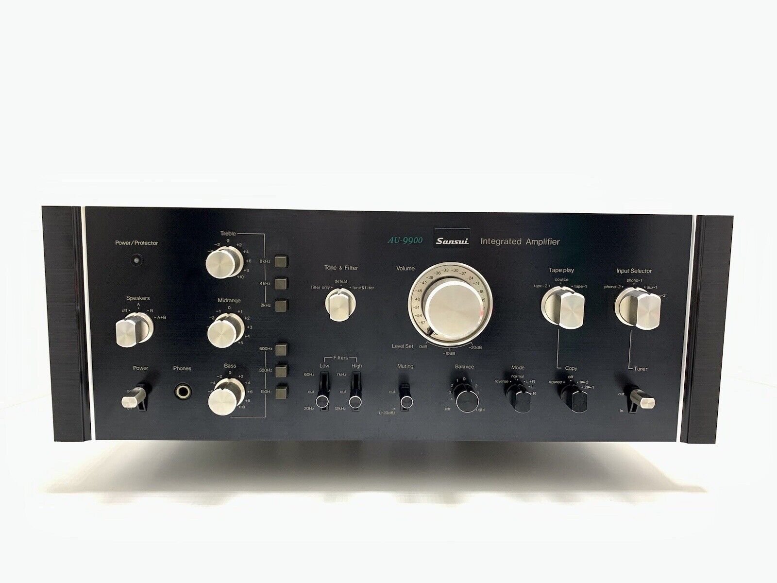 SANSUI AU-9900 Integrated Stereo Amplifier 160 Watts RMS Vintage 1975 GOOD LOOK