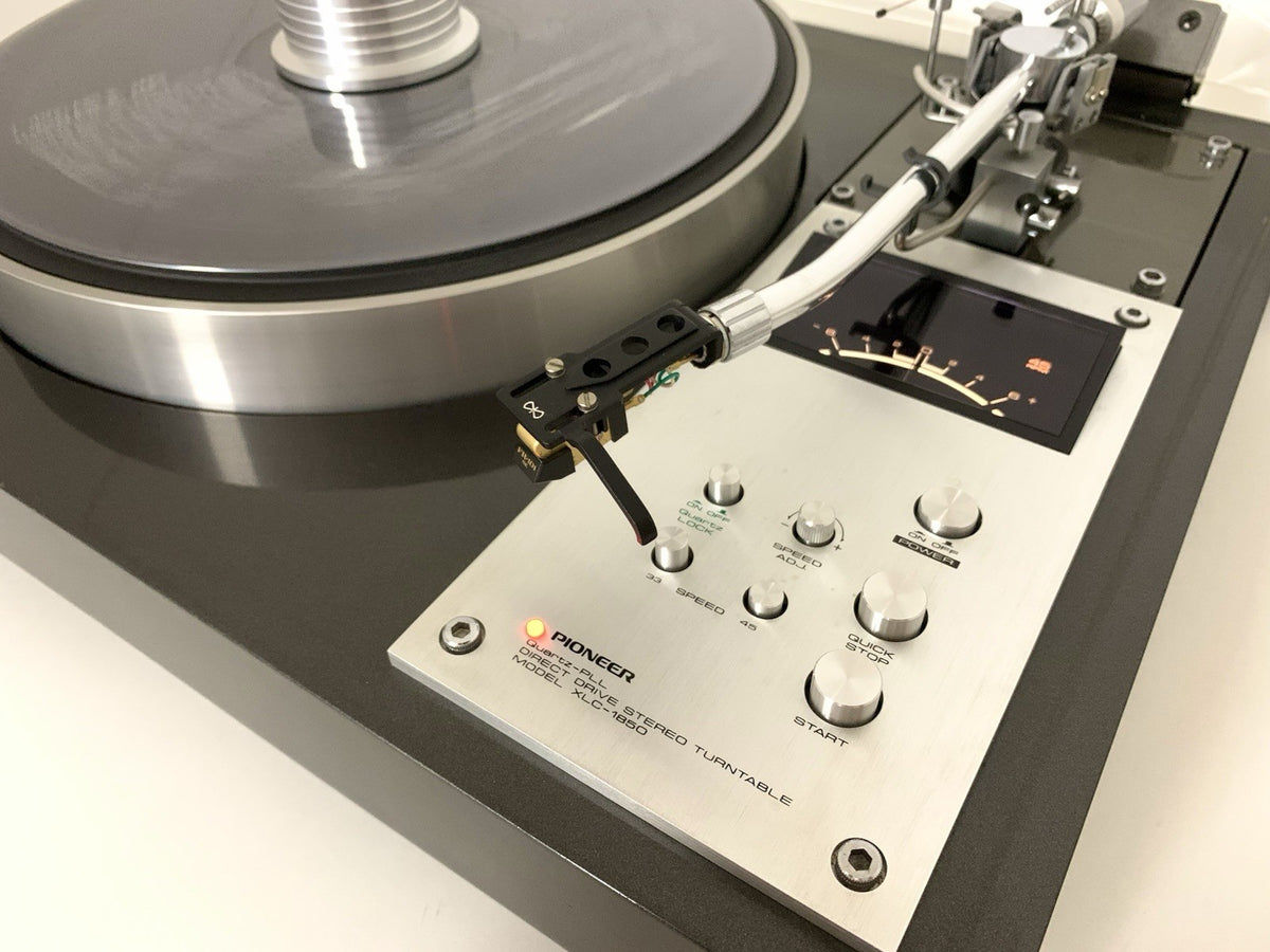 PIONEER XLC 1850 PLC 590 Direct Drive  Turntable SAEC Arm Work Hi End Good Look