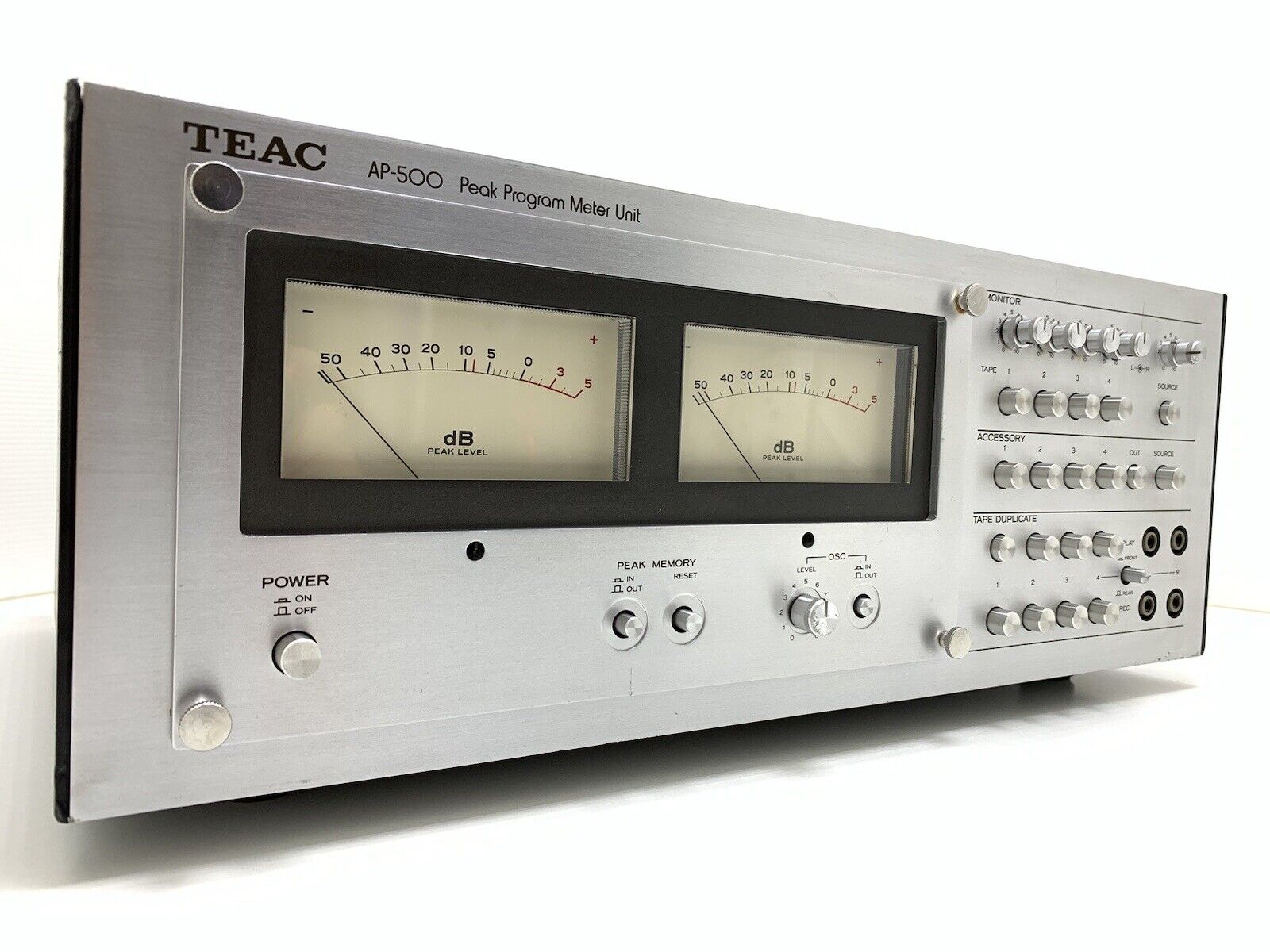 TEAC AP-500 Very RARE Peak Program Meter Unit Vintage 1977 Hi End WORK Good Look