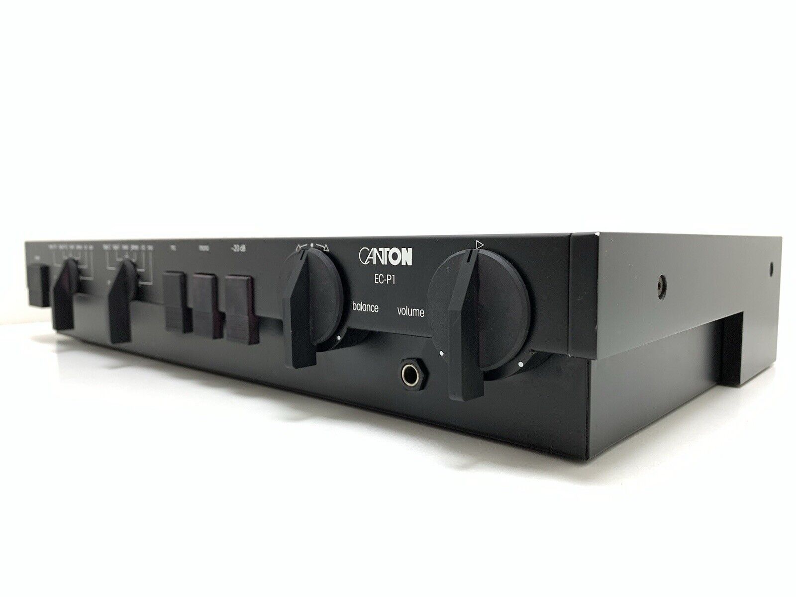 CANTON EC P1 Stereo Control Pre Amplifier Vintage High End WORK Perfect GoodLook
