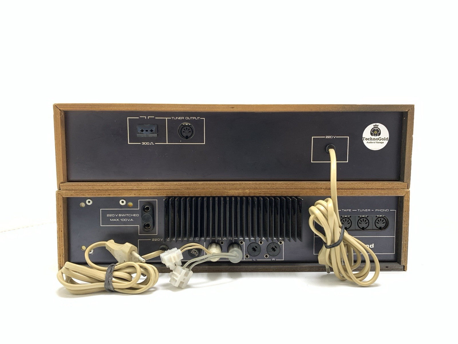 Ohio-Sound UX 180 Amplifier & TX 78 Tuner Rare 1970s Vintage Hi-Fi Set Good Look