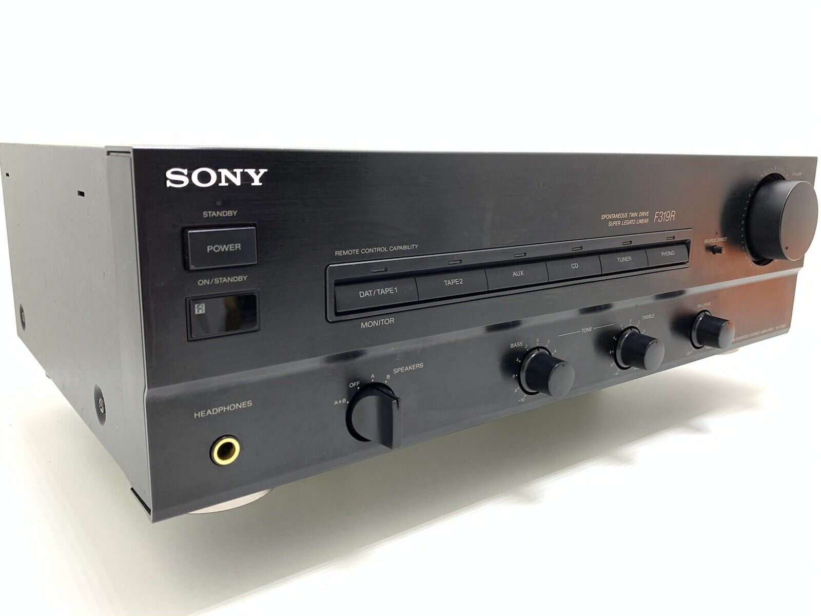 SONY TA-F319R Integrated Stereo Amplifier 40+40 WRMS Vintage 1992 WORK Good Look