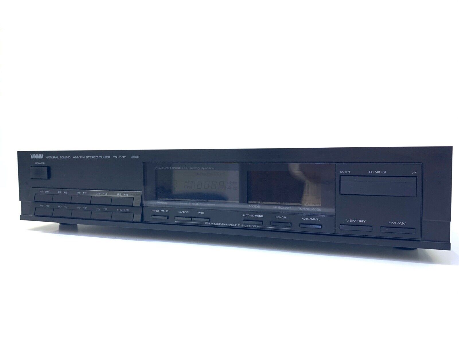 YAMAHA TX500 AM/FM Stereo Tuner Digital Hi End Vintage 1987 Good Look Like New