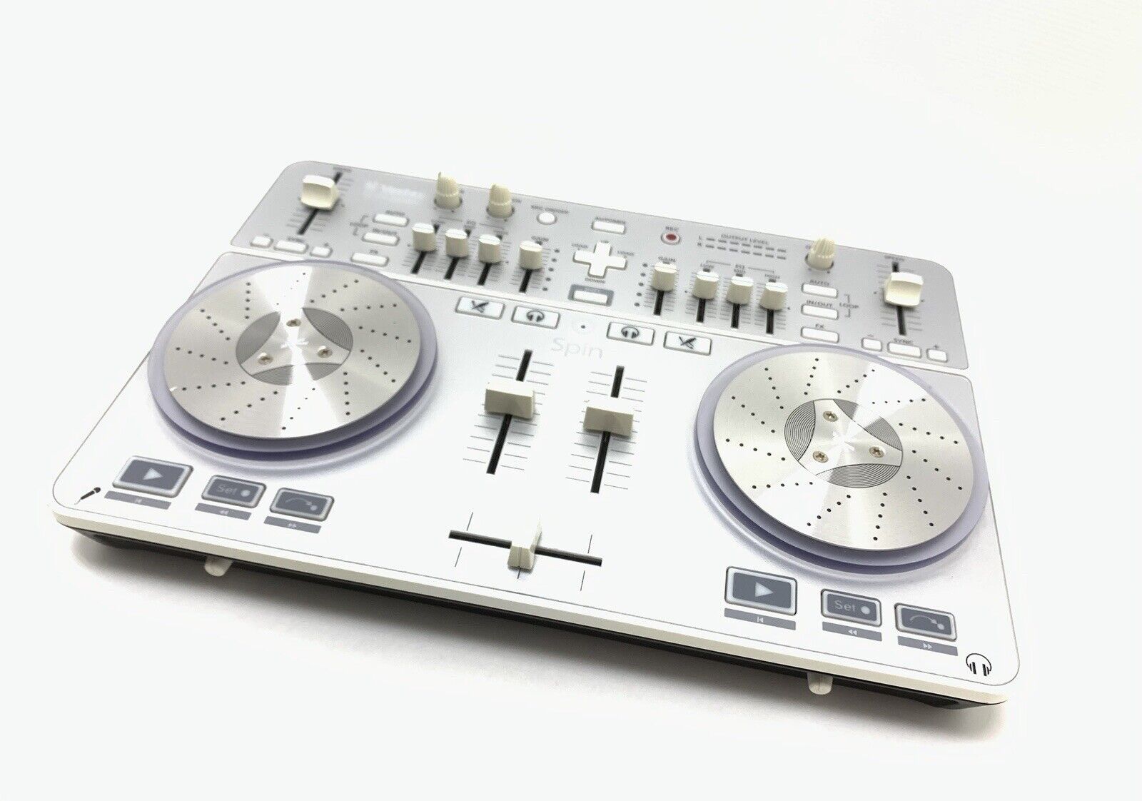 VESTAX SPIN DJ Compact Controller USB MID iOS Apple Mixer WORK Perfect Good Look