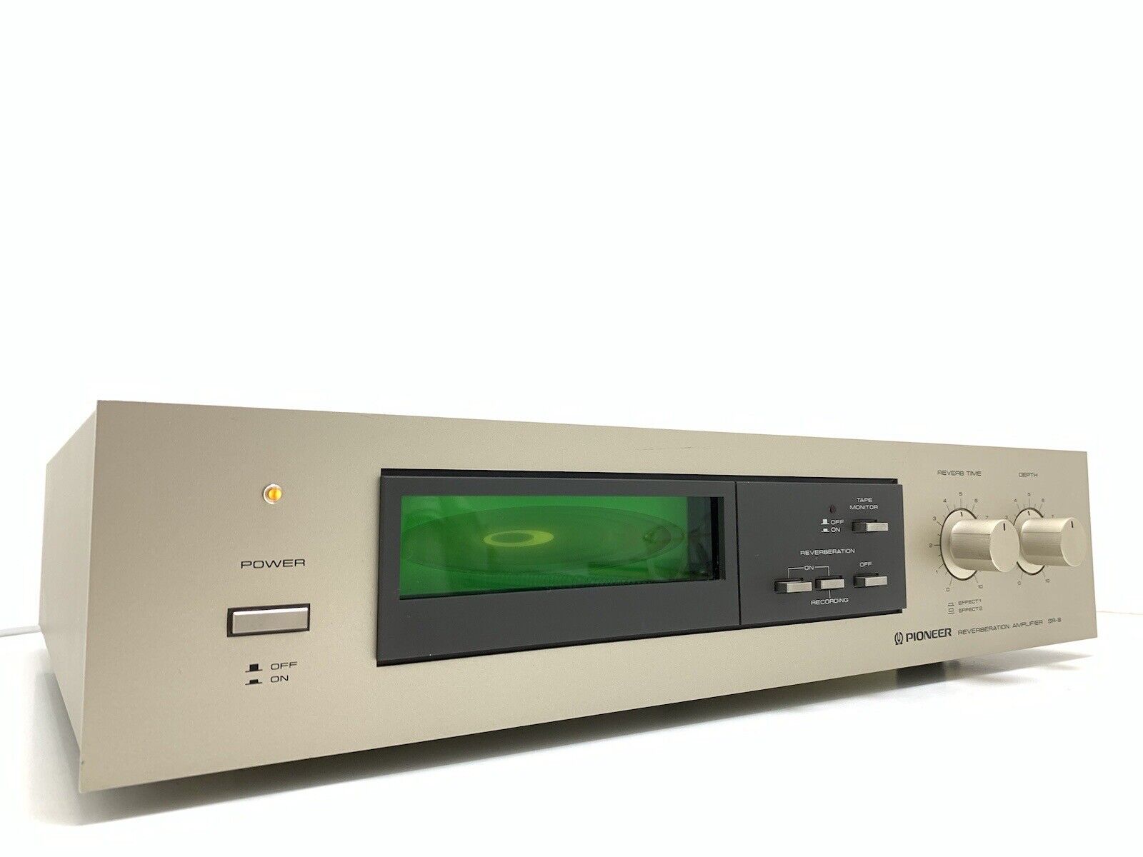 PIONEER Stereo REVERBERATION AMPLIFIER SR-9 Vintage 1982 WORK Perfect Good Look