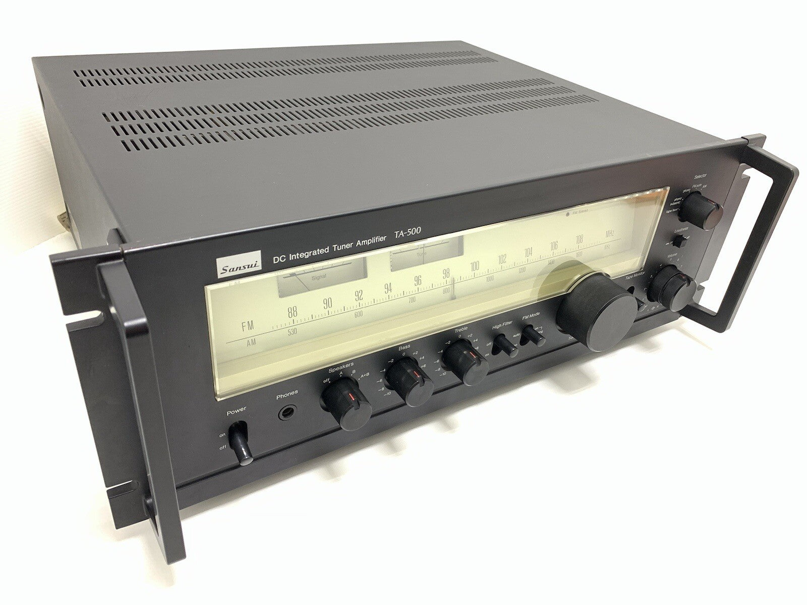 Sansui TA-500 Dc Integrated Stereo Receiver 100 Wrms Vintage 1979 Work Good Look