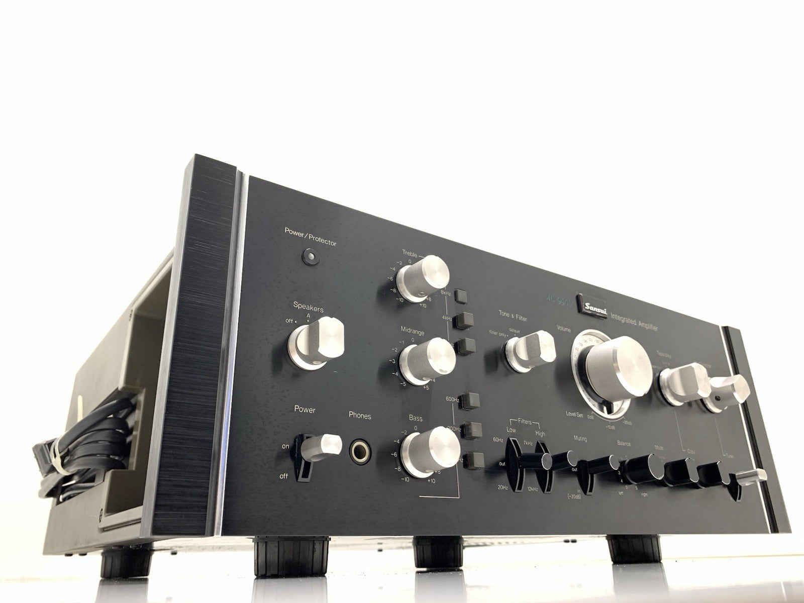 SANSUI AU-9900 Rare Stereo Amplifier 80+80 Watts RMS Vintage 1975 Work Good Look