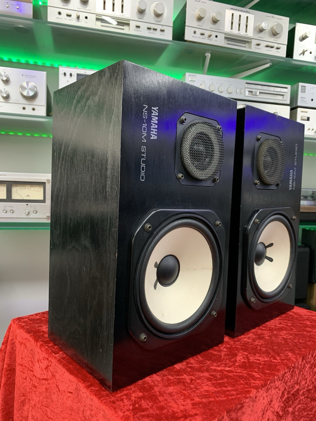 YAMAHA NS 10M Studio Monitor Original Reference Vintage Speakers Work Good Look