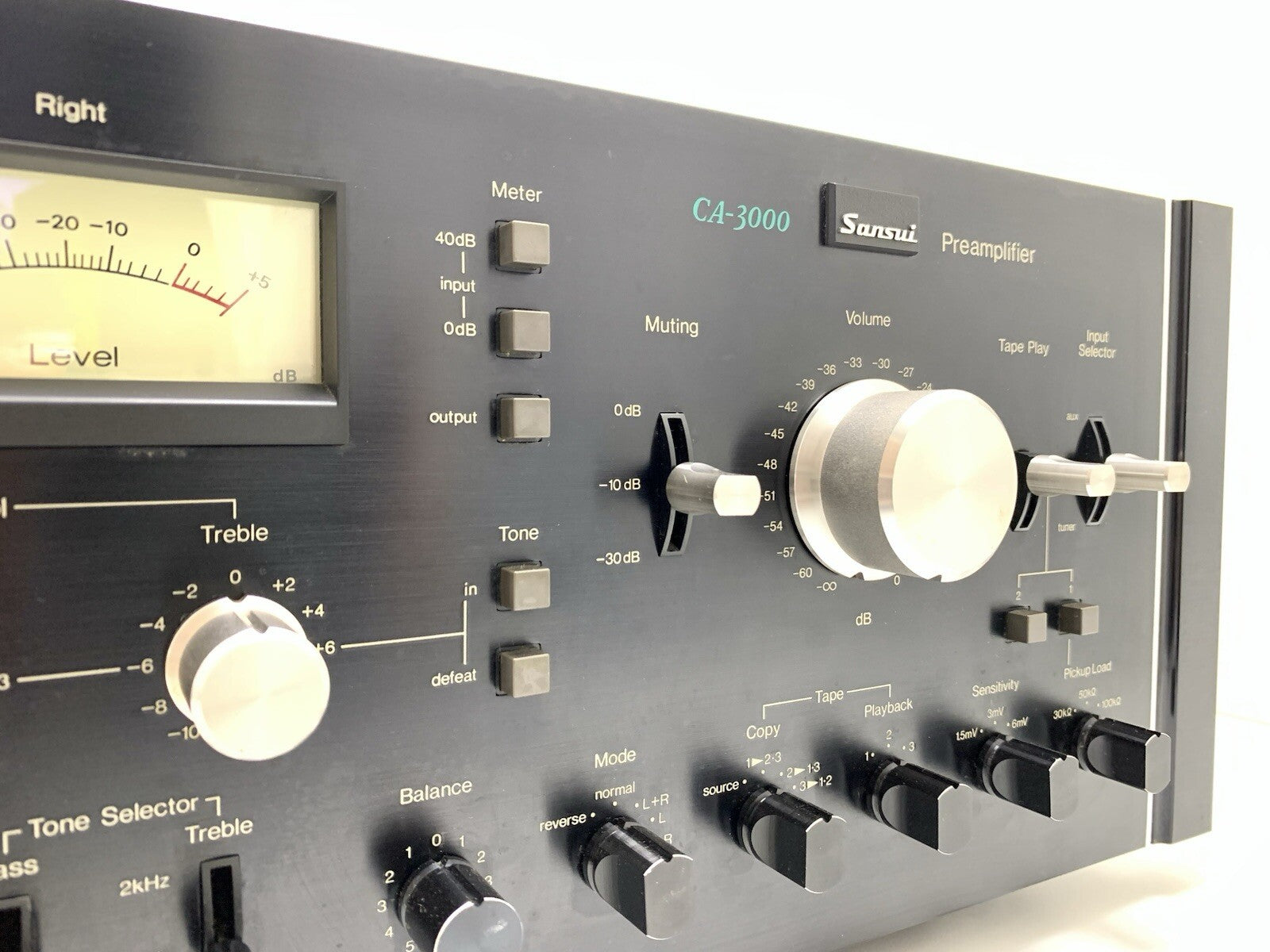 SANSUI CA 3000 Stereo Pre Amplifier Vintage 1975 High End WORK PERFECT Good Look