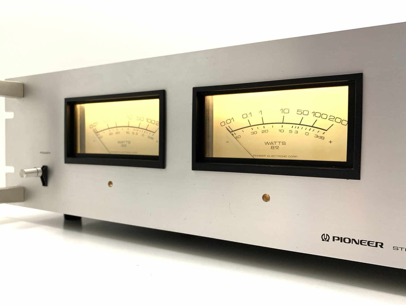PIONEER M 73 SPEC Stereo Power Amplifier  85+85W RMS Vintage 1980 Work Good Look