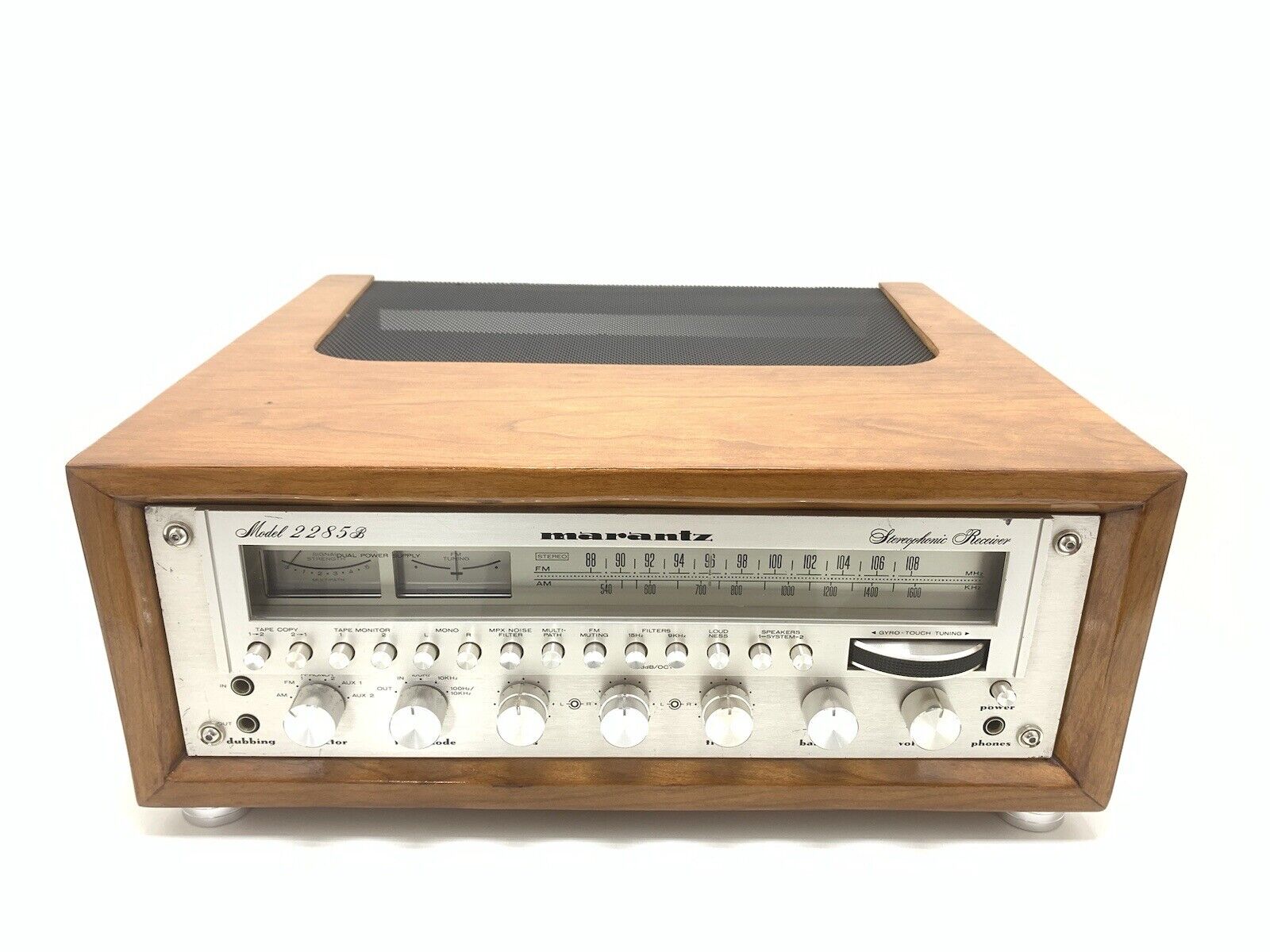 MARANTZ 2285B Stereo MONSTER Receiver 188 W RMS Vintage 1979 Wood Box GOOD LOOK