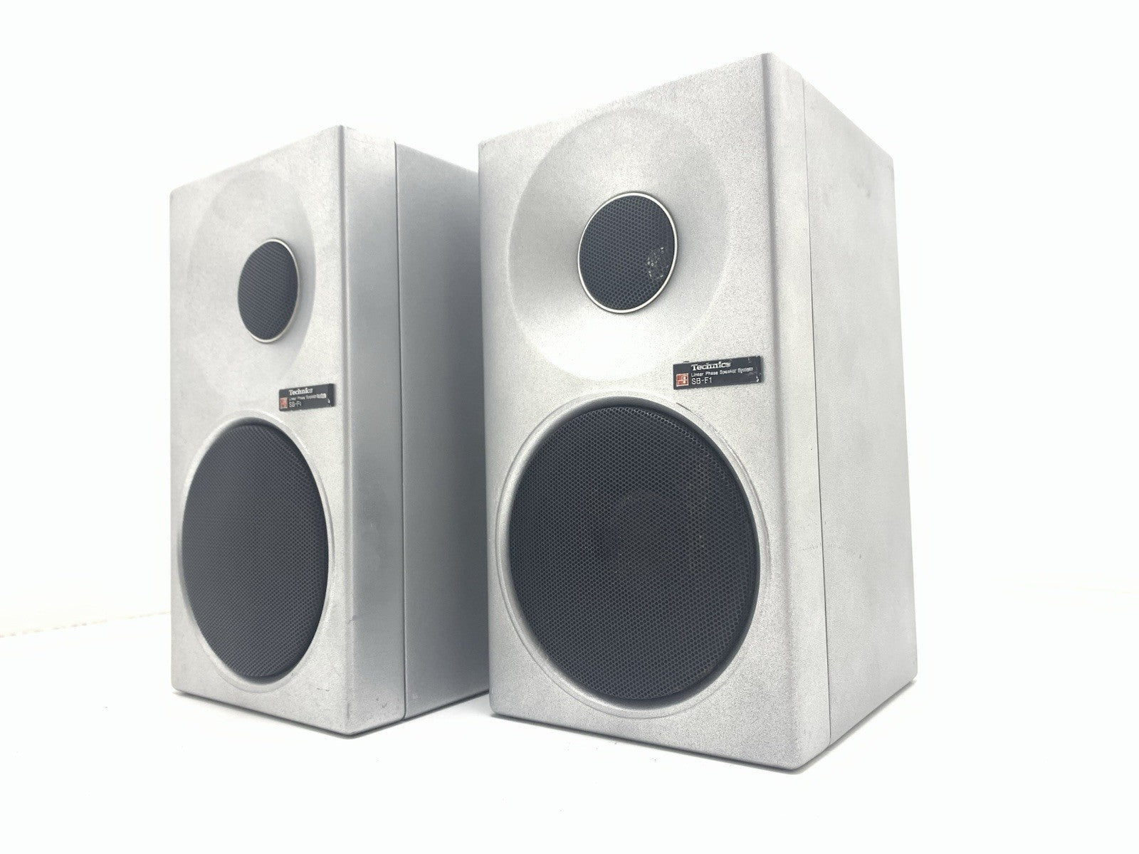 TECHNICS SB F1 Mini Speaker 2 Way System 40Watts RMS Vintage 1978 Work Good Look